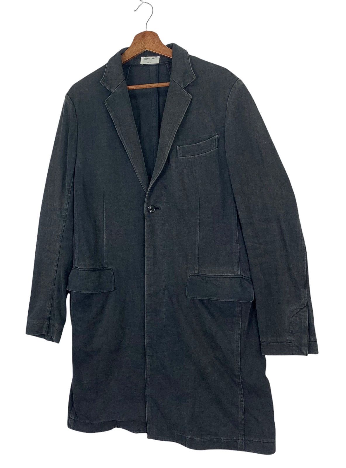 Helmut Lang Vintage Helmut Lang Long Parka Jacket Size US XS / EU 42 / 0 - 3 Thumbnail