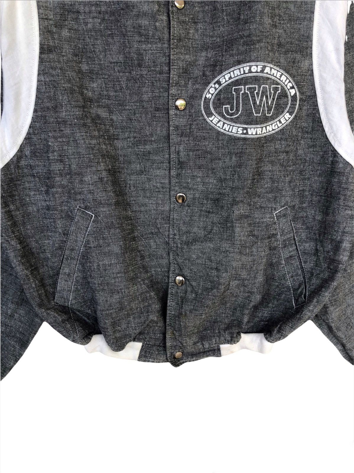 DOPE🔥Wrangler 🇺🇸 50s Spirit of America Jeanies Bomber Jacket