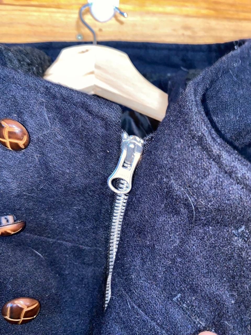 Japanese Brand × RAGEBLUE Rageblue Wool Zipper Hoodie Two Tone Color Size US M / EU 48-50 / 2 - 7 Thumbnail