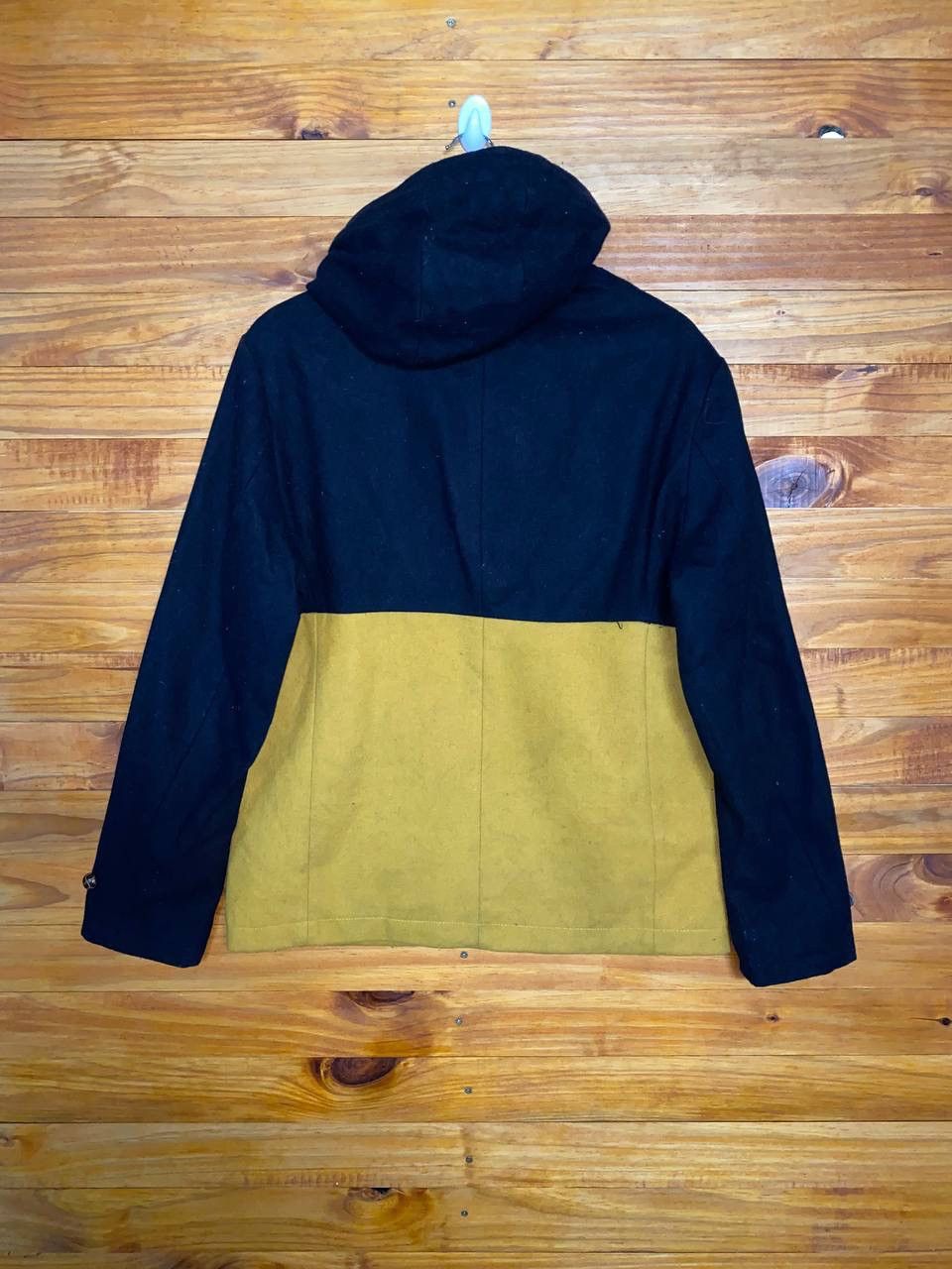 Japanese Brand × RAGEBLUE Rageblue Wool Zipper Hoodie Two Tone Color Size US M / EU 48-50 / 2 - 6 Thumbnail