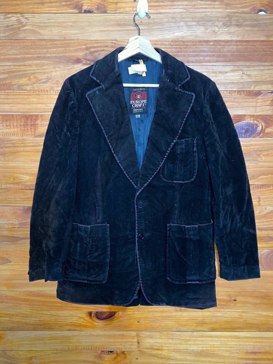 Vintage Vintage Europe Craft Suede Coat Made In Italy Size US S / EU 44-46 / 1 - 1 Thumbnail