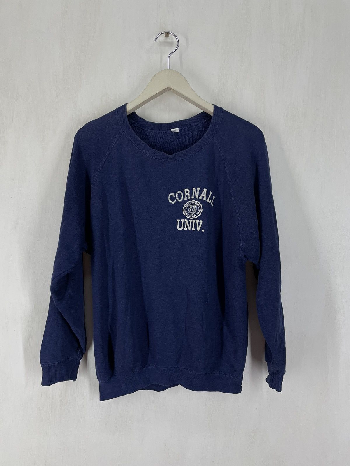 Vintage Vintage 80s Cornall University sweatshirt Size US M / EU 48-50 / 2 - 1 Thumbnail