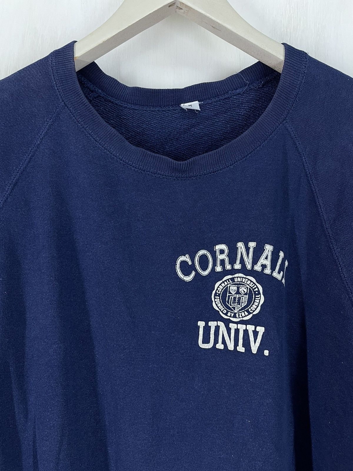Vintage Vintage 80s Cornall University sweatshirt Size US M / EU 48-50 / 2 - 3 Thumbnail