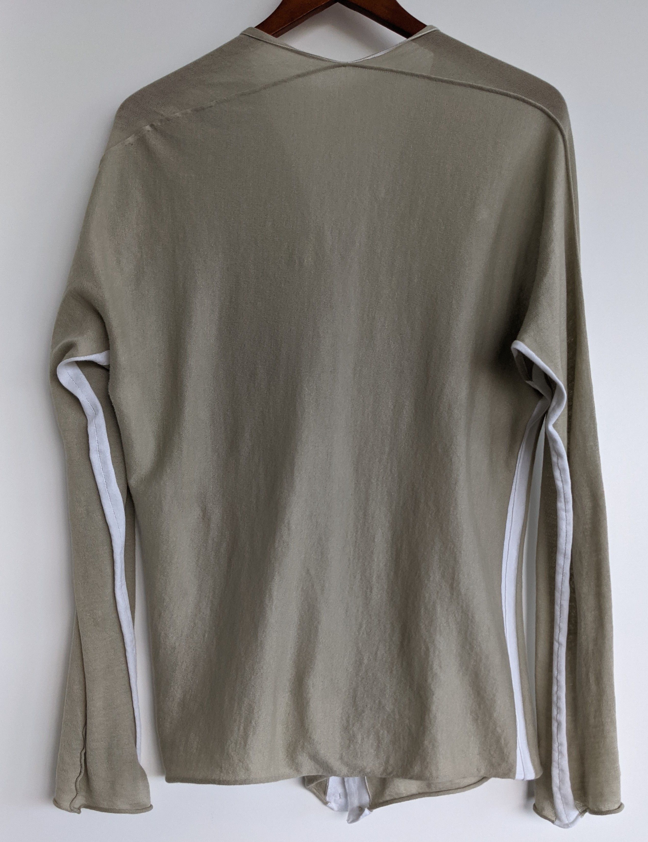 Label Under Construction Arched Cardigan Sweater Size US M / EU 48-50 / 2 - 2 Thumbnail