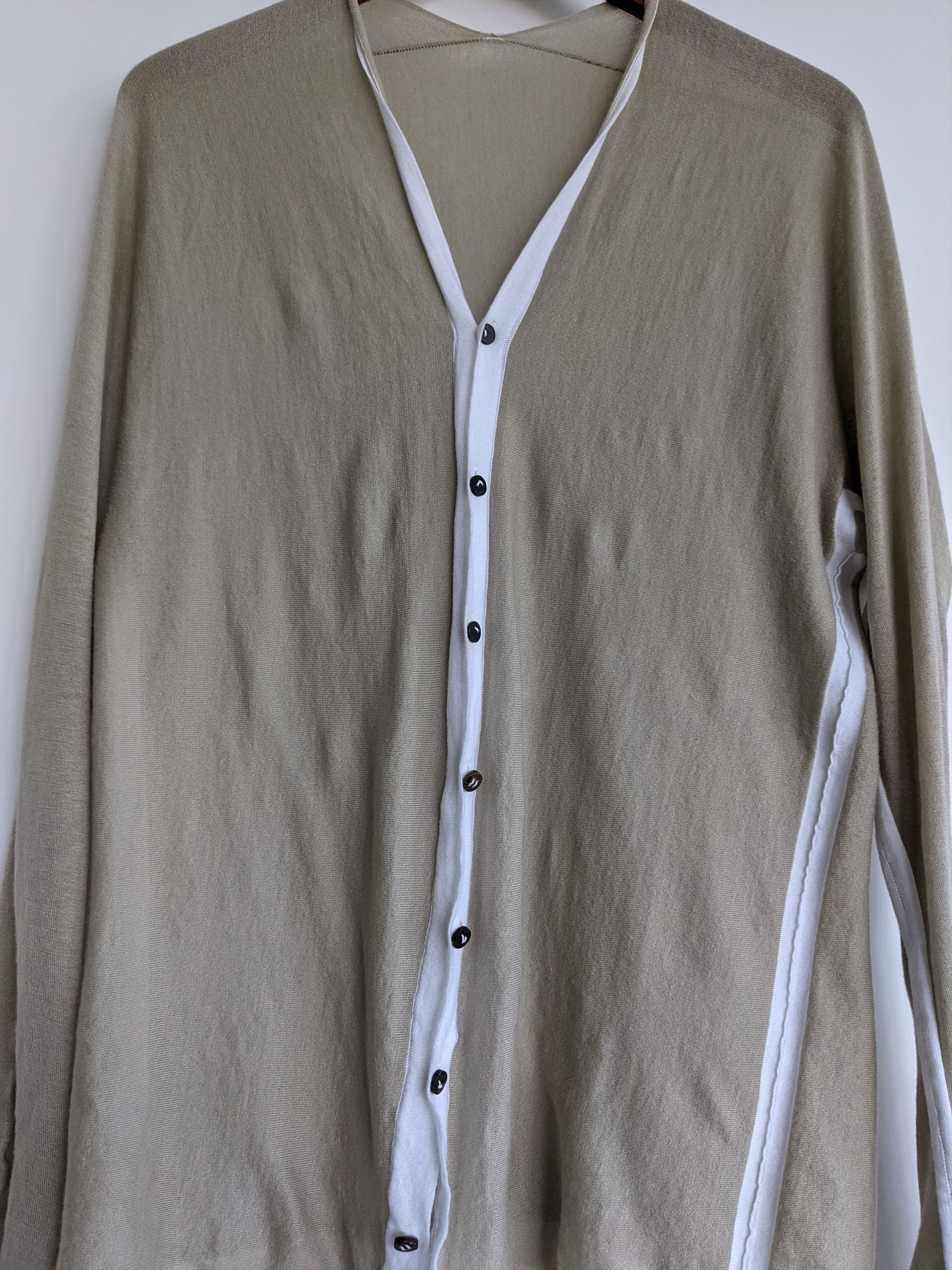 Label Under Construction Arched Cardigan Sweater Size US M / EU 48-50 / 2 - 3 Thumbnail
