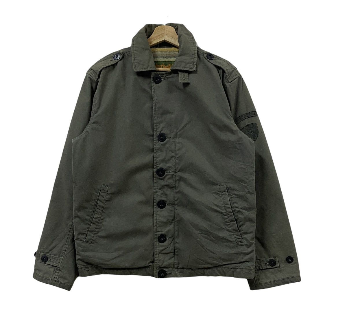 Timberland Vintage Y2K Timberland Weathergear Zipper Jacket Size US S / EU 44-46 / 1 - 1 Thumbnail