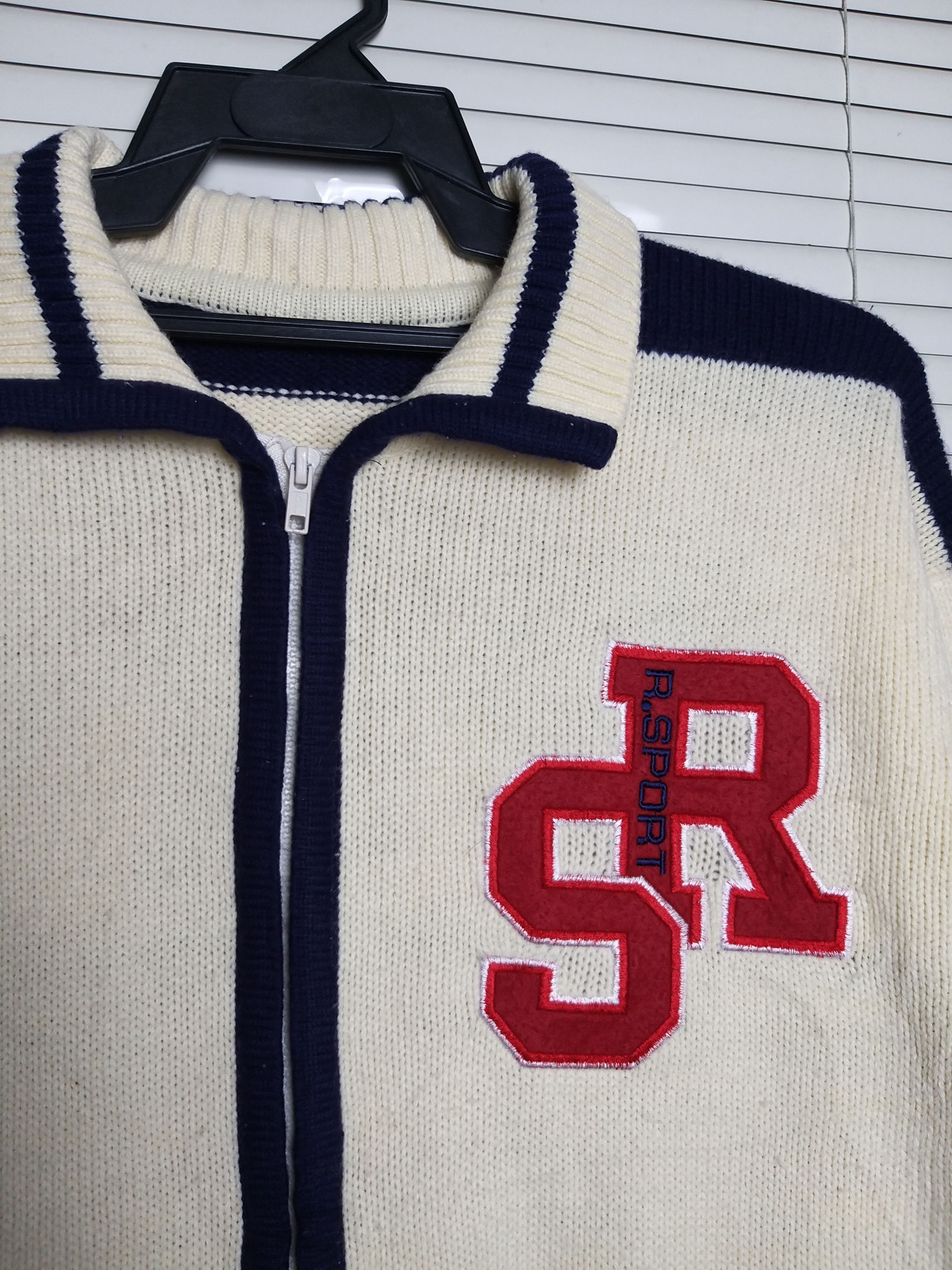 MLB VINTAGE LOS ANGELES DODGERS #61 EMBROIDERY KNITWEAR ZIPPER Size US L / EU 52-54 / 3 - 5 Thumbnail