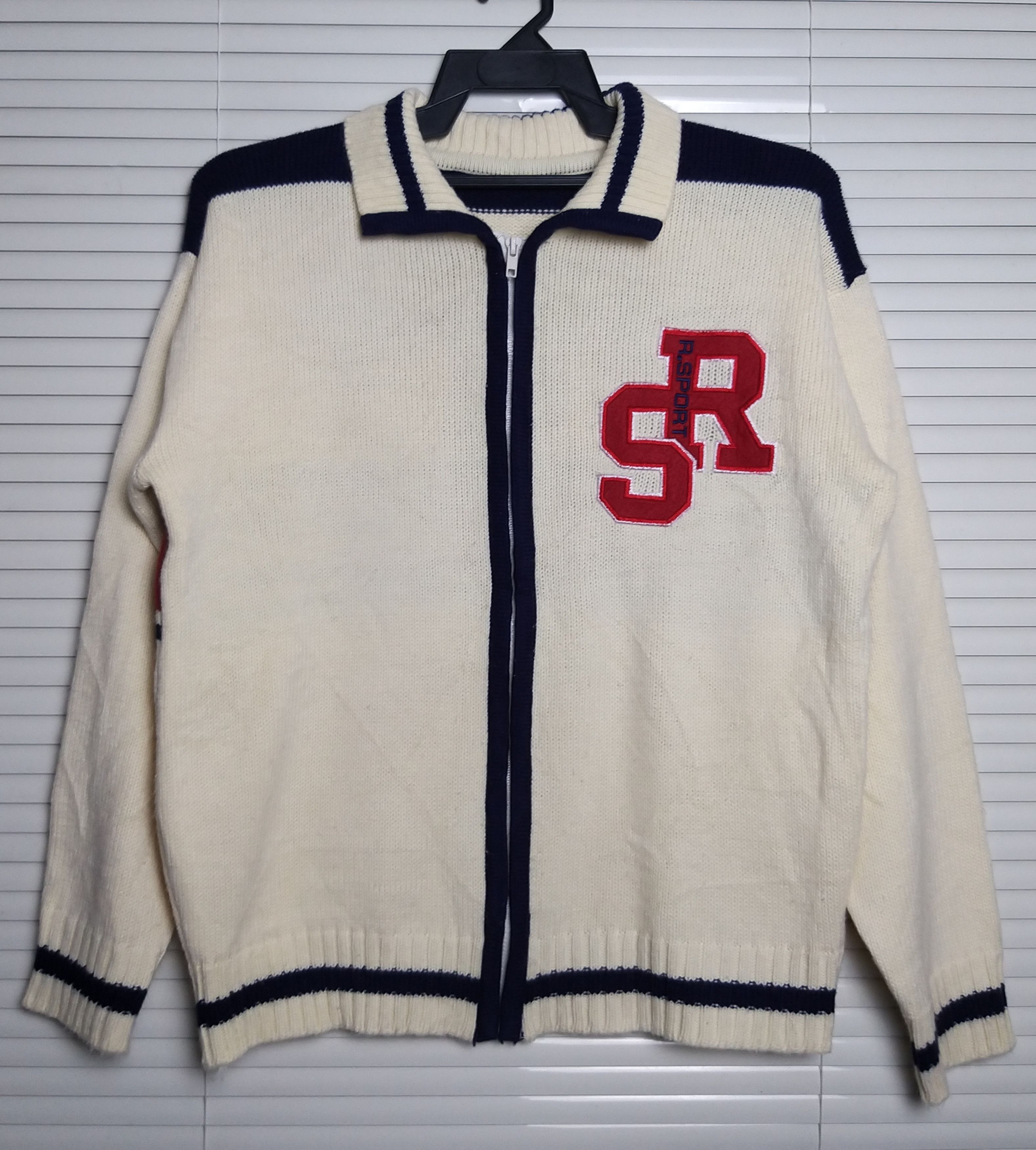 MLB VINTAGE LOS ANGELES DODGERS #61 EMBROIDERY KNITWEAR ZIPPER Size US L / EU 52-54 / 3 - 3 Thumbnail