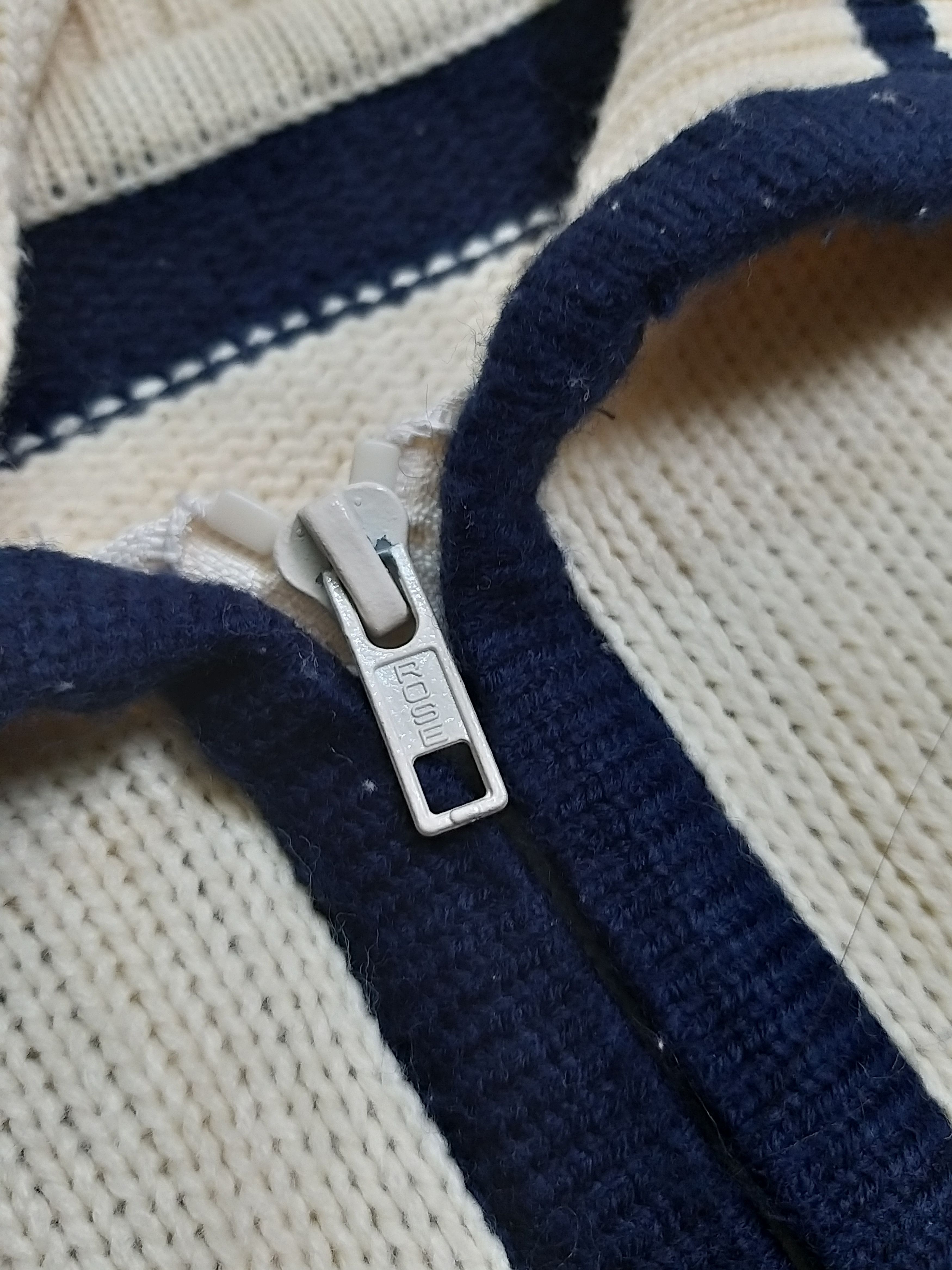 MLB VINTAGE LOS ANGELES DODGERS #61 EMBROIDERY KNITWEAR ZIPPER Size US L / EU 52-54 / 3 - 8 Thumbnail