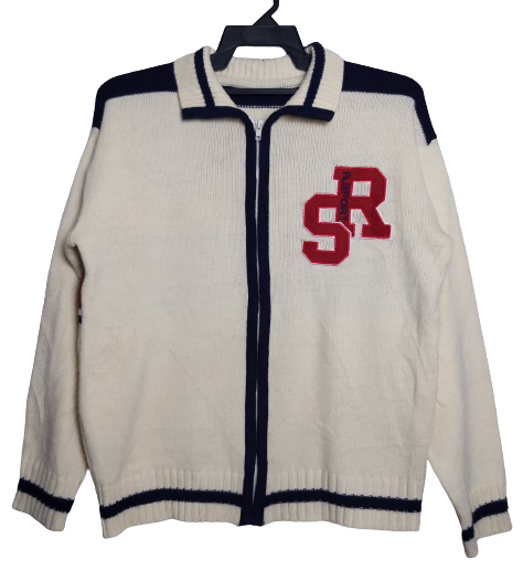 MLB VINTAGE LOS ANGELES DODGERS #61 EMBROIDERY KNITWEAR ZIPPER Size US L / EU 52-54 / 3 - 2 Thumbnail