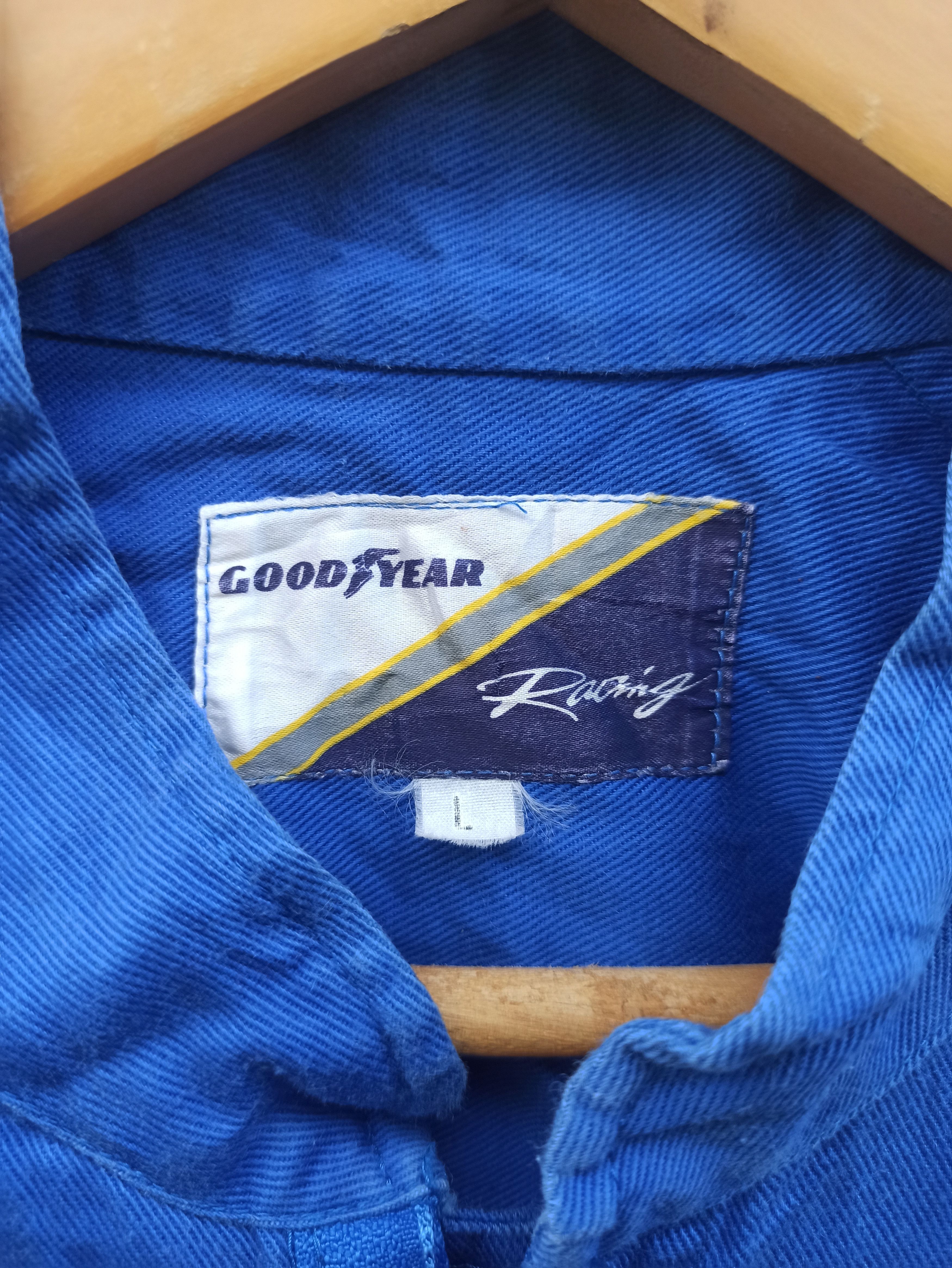 Vintage Vintage Goodyear No 1 F1 Racing Overall Size US 33 - 7 Thumbnail