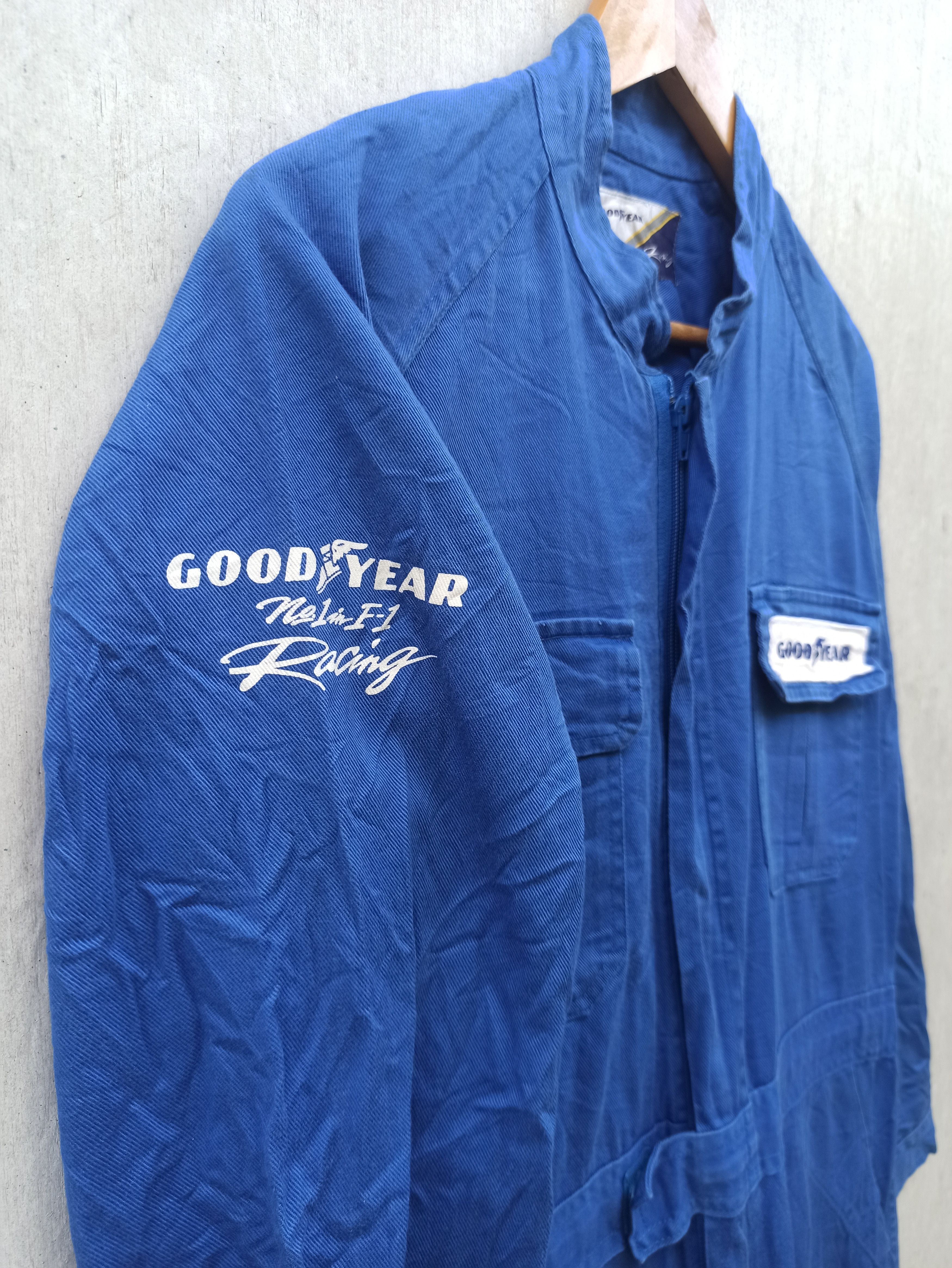 Vintage Vintage Goodyear No 1 F1 Racing Overall Size US 33 - 5 Thumbnail