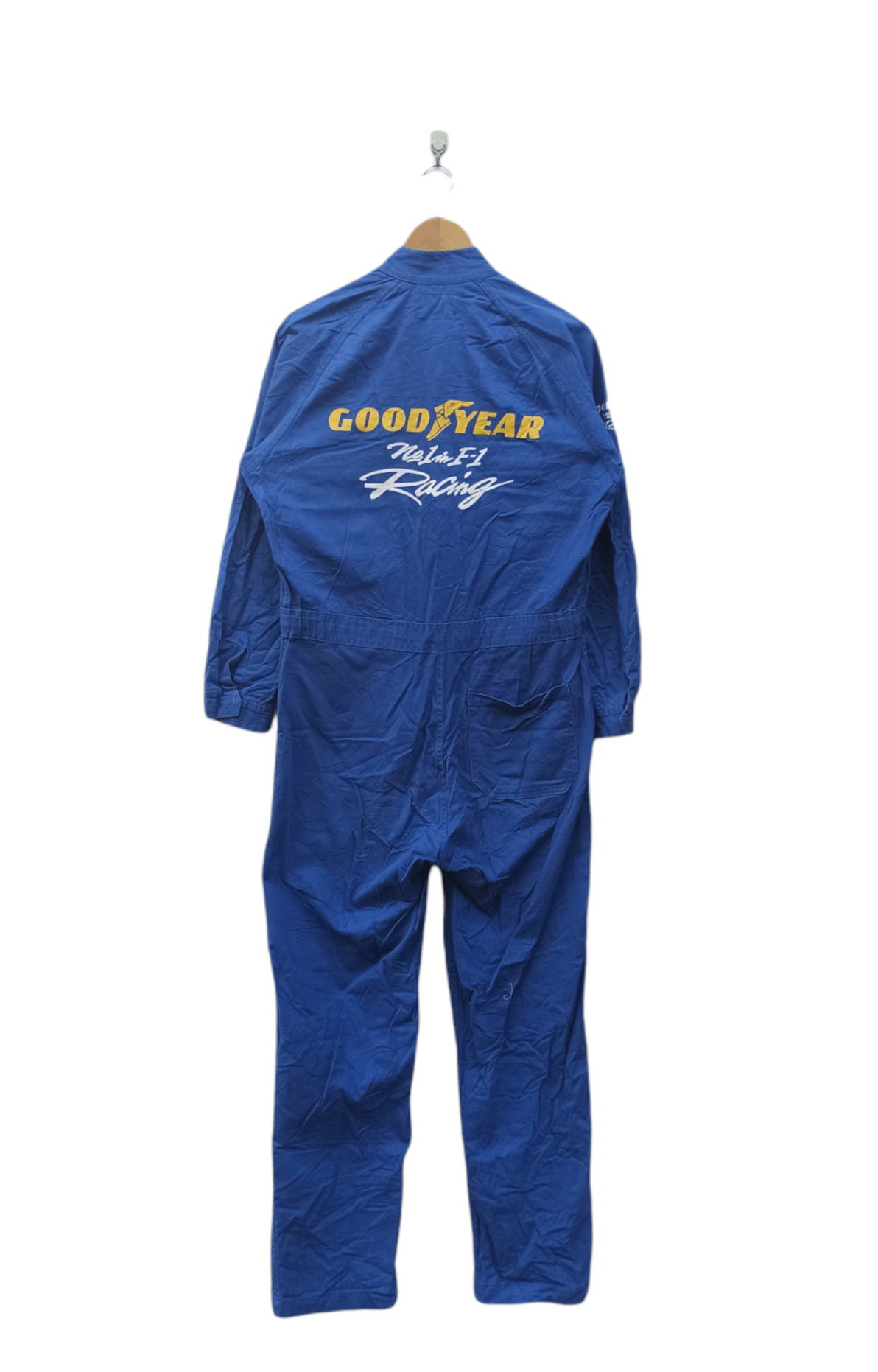 Vintage Vintage Goodyear No 1 F1 Racing Overall Size US 33 - 4 Thumbnail