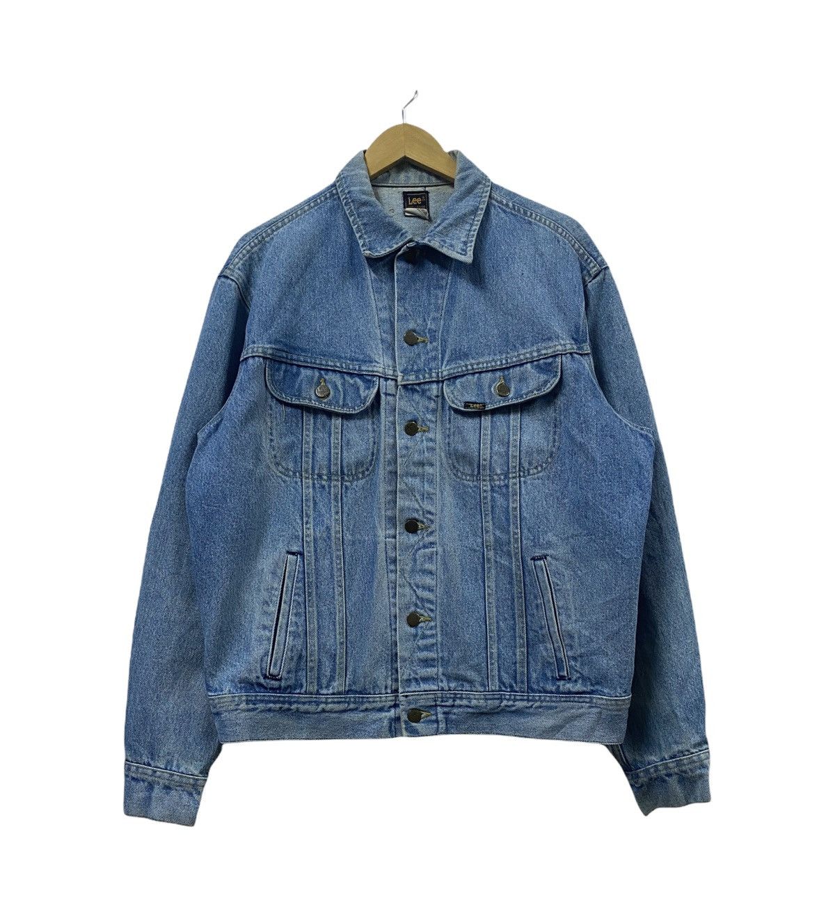 Lee Vintage 🔥 LEE Denim Hard Rock Cafe Jacket Size US XL / EU 56 / 4 - 2 Thumbnail