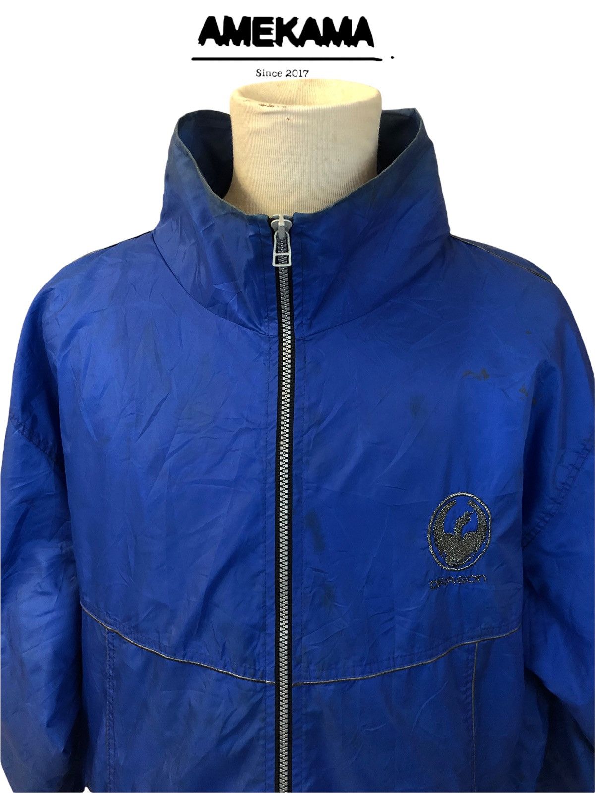 Vintage Vintage 90's Dragon Skateboards Light Jacket Size US L / EU 52-54 / 3 - 4 Thumbnail