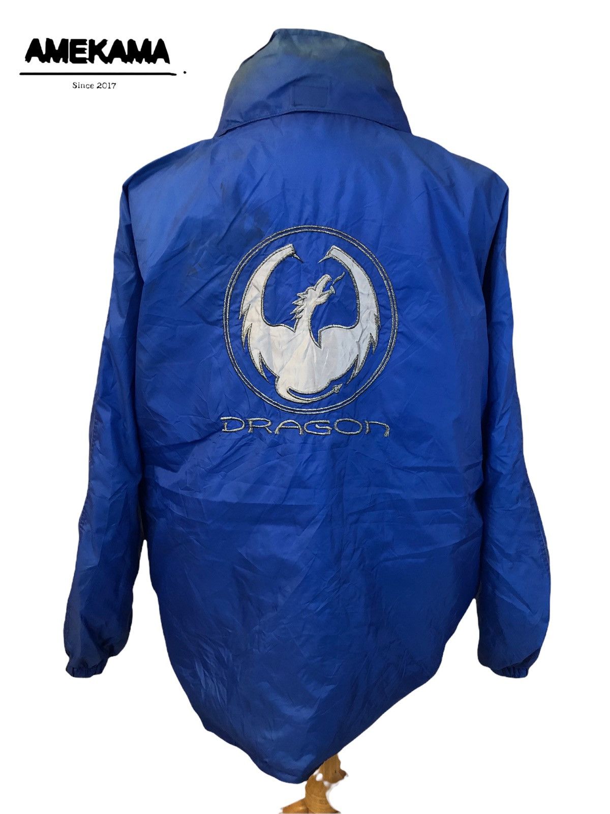 Vintage 90's Dragon Skateboards Light Jacket