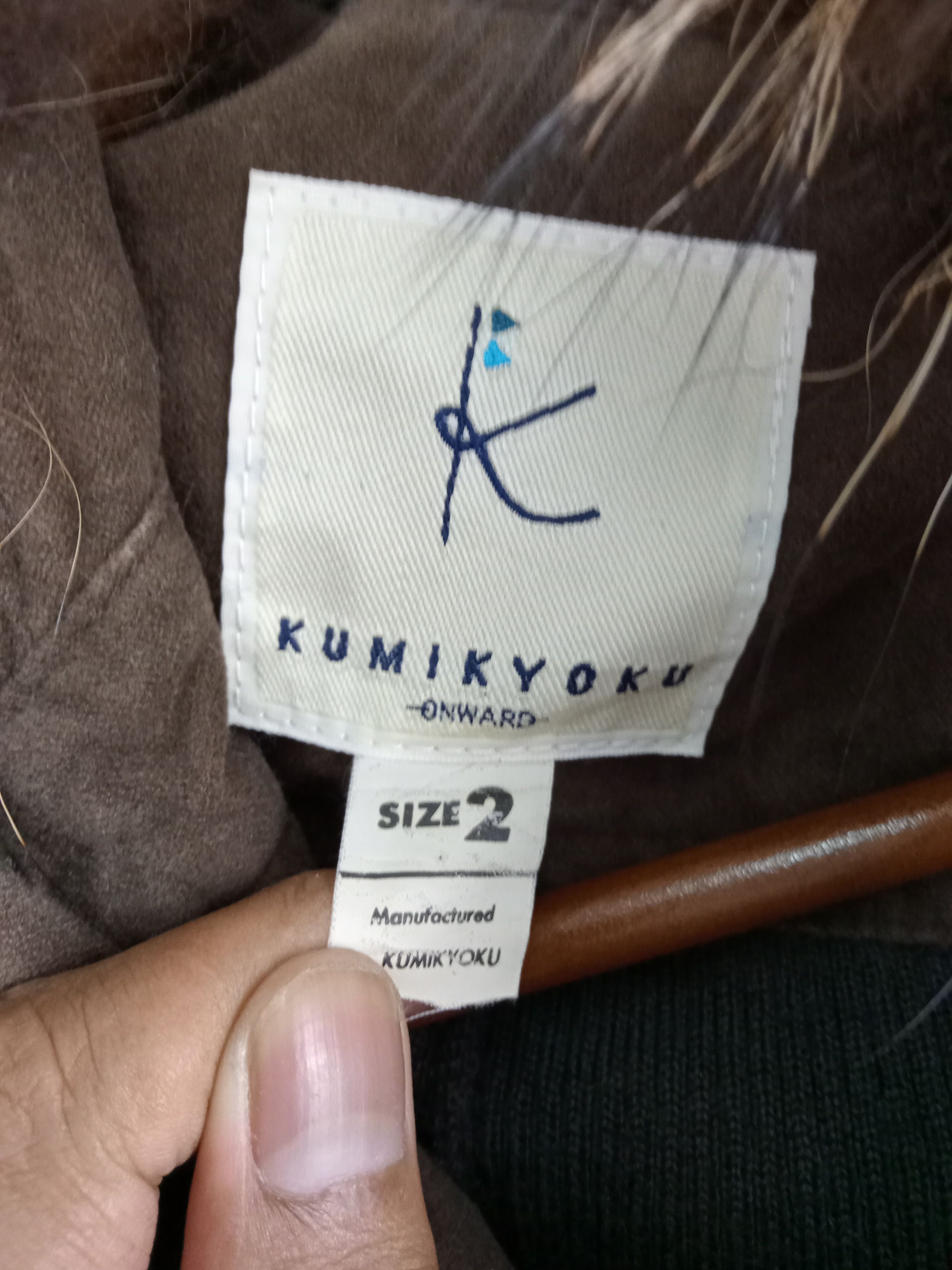 Designer Kumikyoku Vintage Design Hairy Hooded Jacket Size US S / EU 44-46 / 1 - 9 Preview