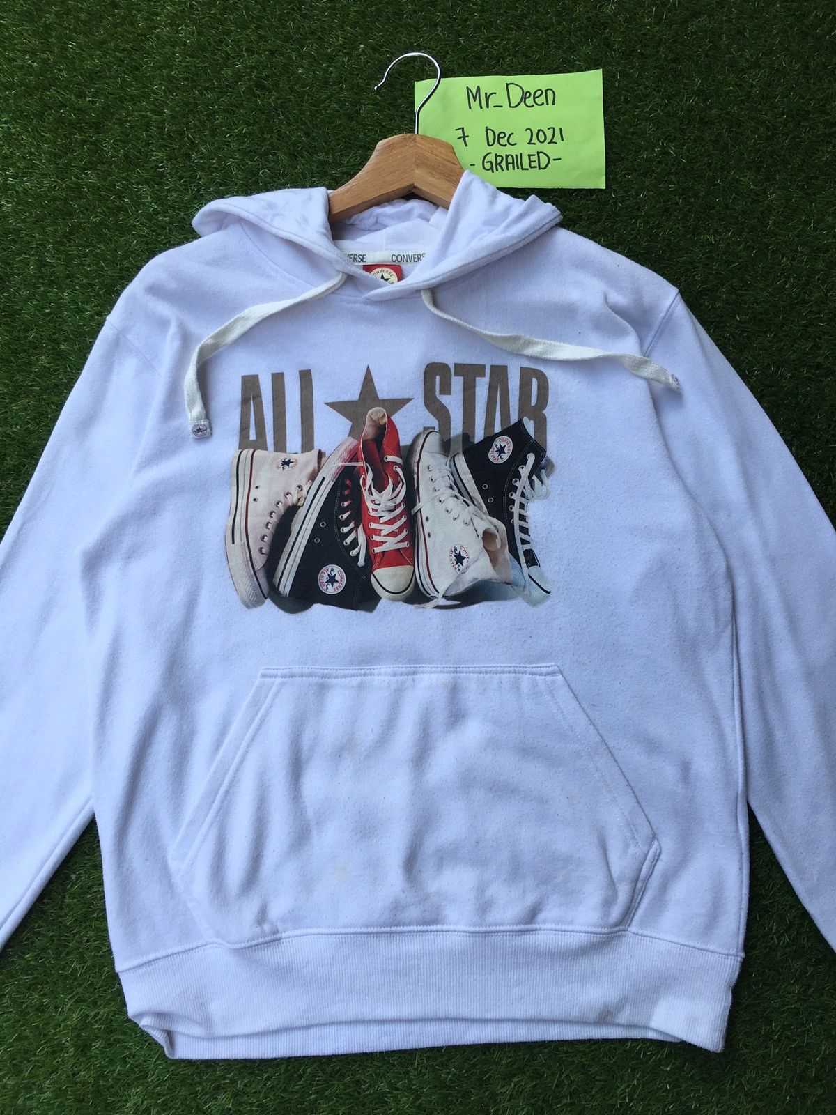 Converse Rare Vintage Converse All Star Big Shoes Logo Printed Hoodie Size US M / EU 48-50 / 2 - 4 Thumbnail