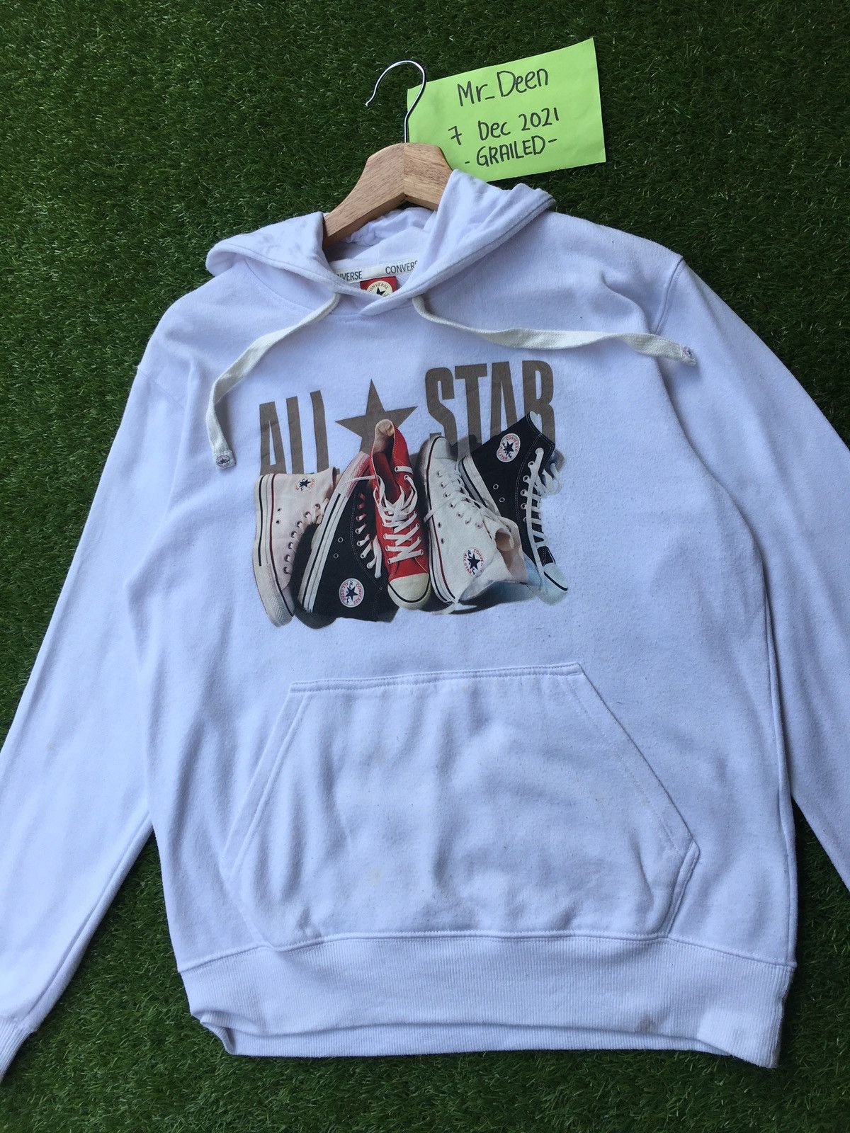 Converse Rare Vintage Converse All Star Big Shoes Logo Printed Hoodie Size US M / EU 48-50 / 2 - 6 Thumbnail