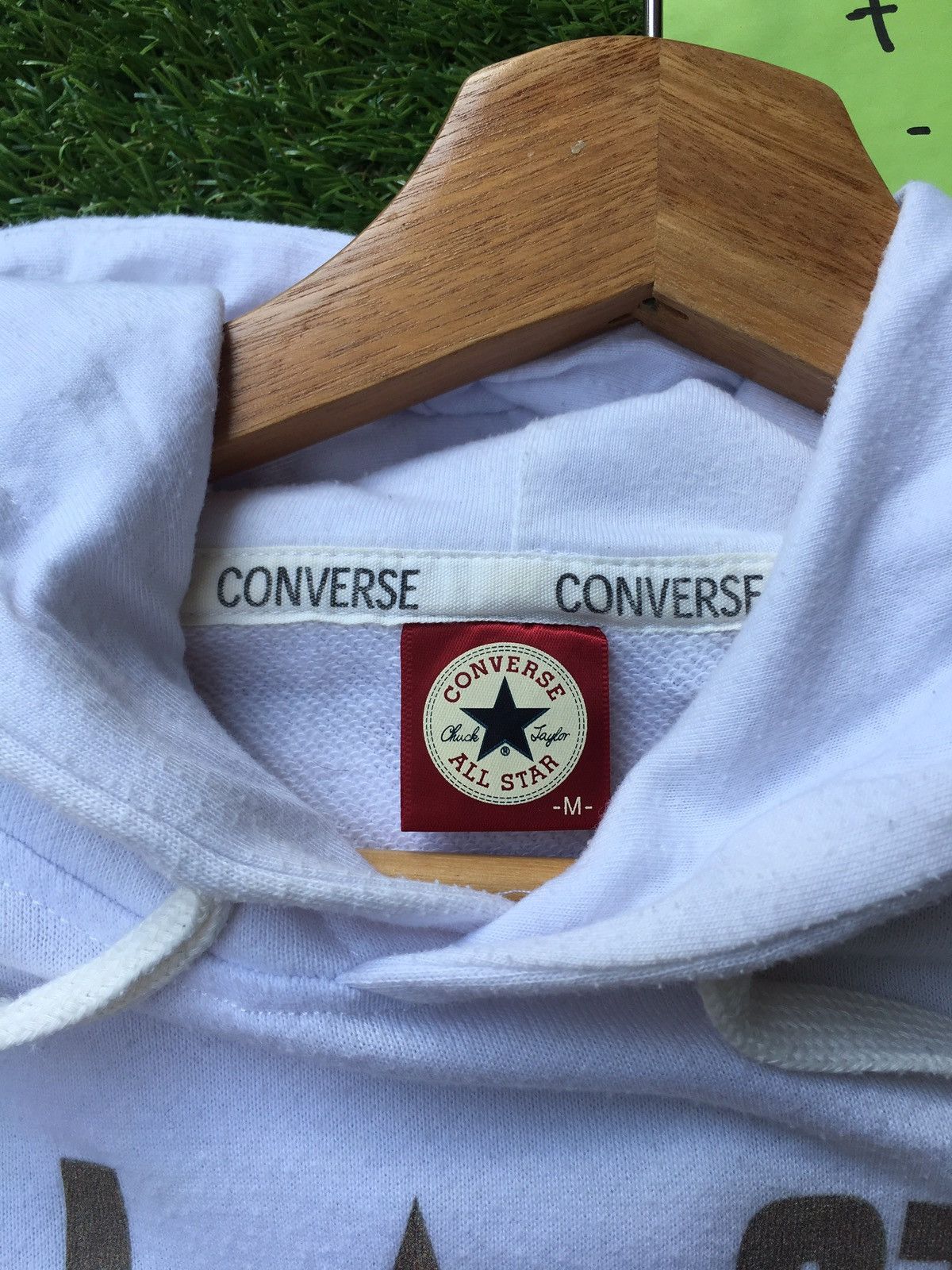 Converse Rare Vintage Converse All Star Big Shoes Logo Printed Hoodie Size US M / EU 48-50 / 2 - 7 Thumbnail
