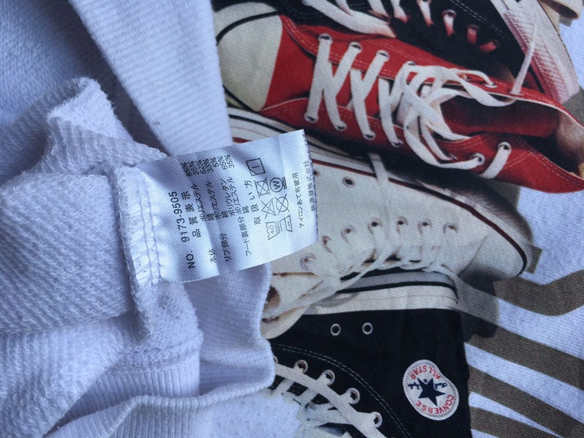 Converse Rare Vintage Converse All Star Big Shoes Logo Printed Hoodie Size US M / EU 48-50 / 2 - 9 Thumbnail
