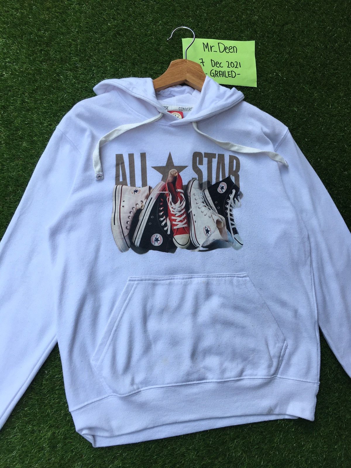 Converse Rare Vintage Converse All Star Big Shoes Logo Printed Hoodie Size US M / EU 48-50 / 2 - 5 Thumbnail