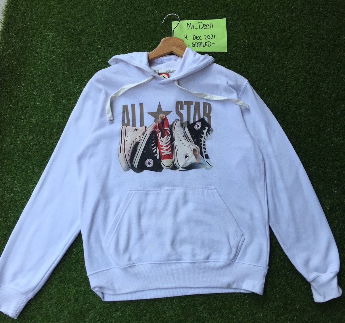 Converse Rare Vintage Converse All Star Big Shoes Logo Printed Hoodie Size US M / EU 48-50 / 2 - 3 Thumbnail