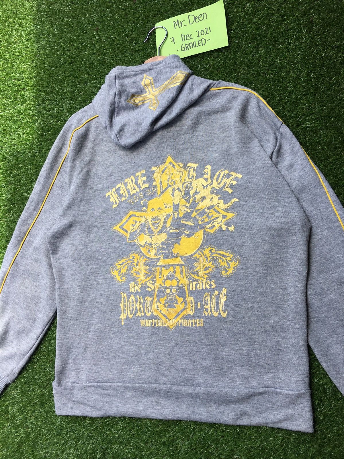 Anime Rare Vintage One Piece Printed Hoodie Size US L / EU 52-54 / 3 - 7 Thumbnail