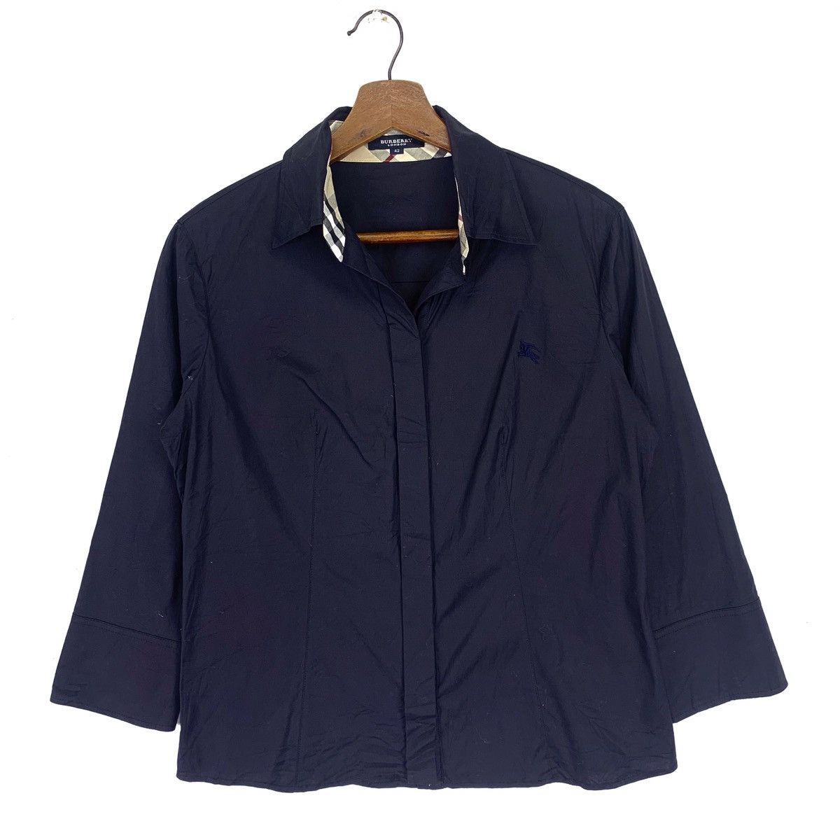 Burberry Vintage Burberry Nova Check Buttonup Shirt Size US S / EU 44-46 / 1 - 1 Thumbnail