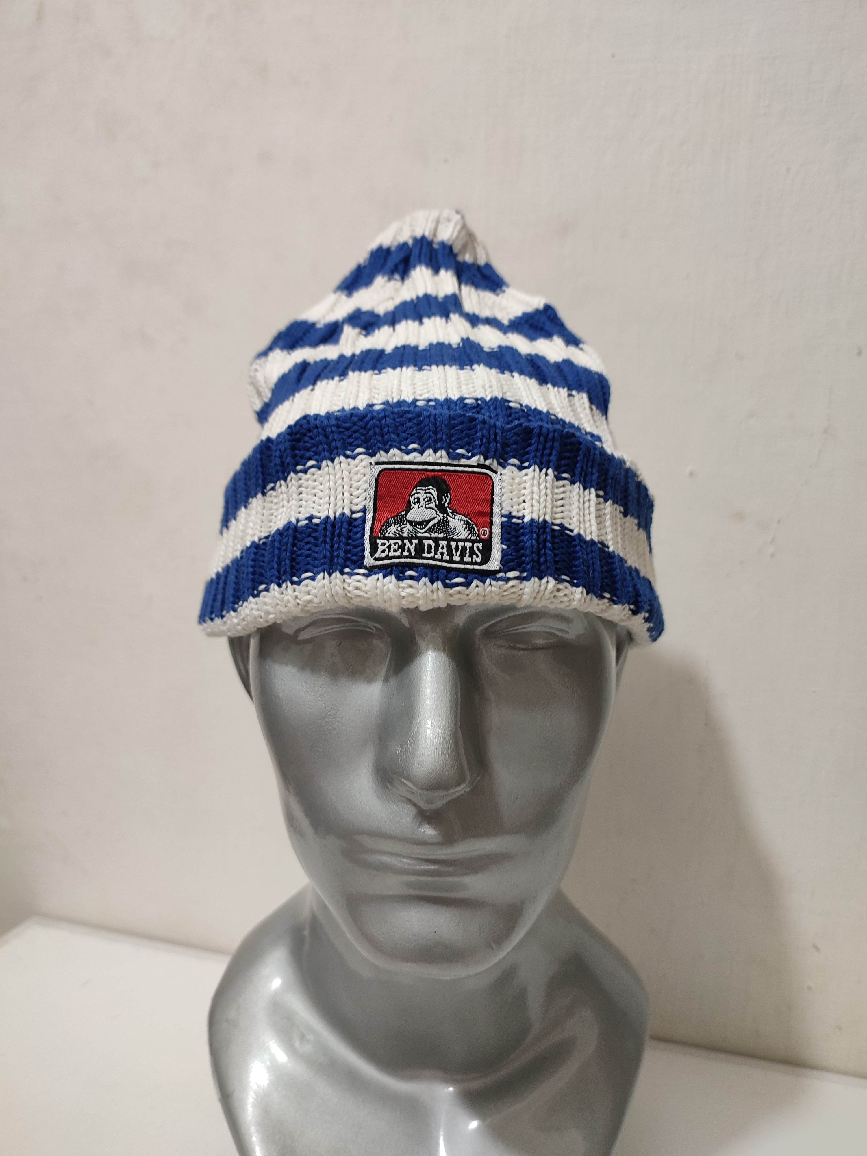 Ben Davis Blue Stripes beanie Hats