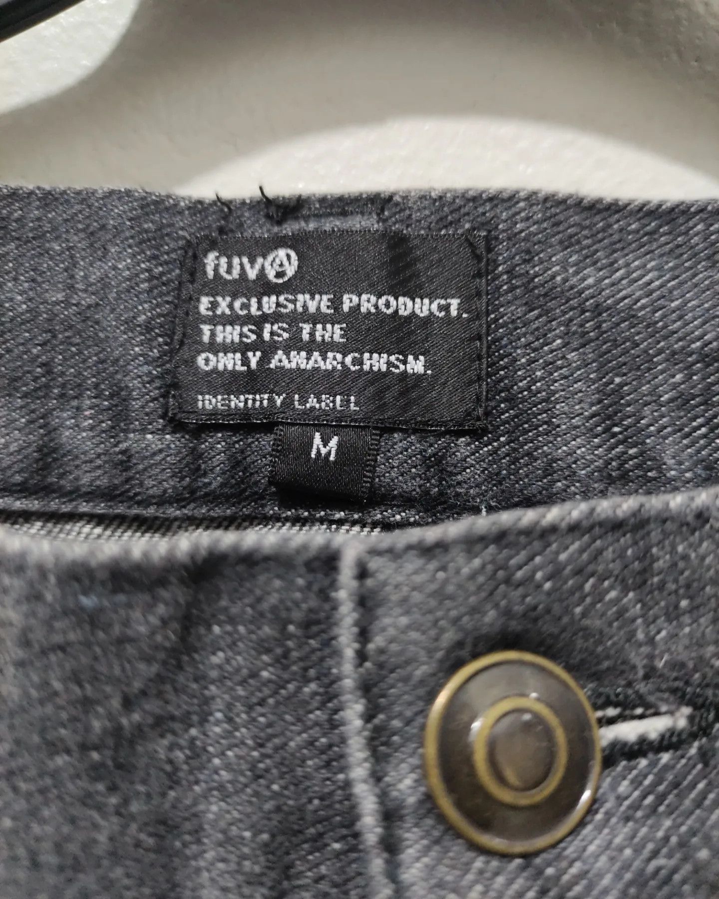 A.F.F.A. × Japanese Brand Japanese Brand Fuv Anarchy Distressed Pants Size US 31 - 8 Thumbnail