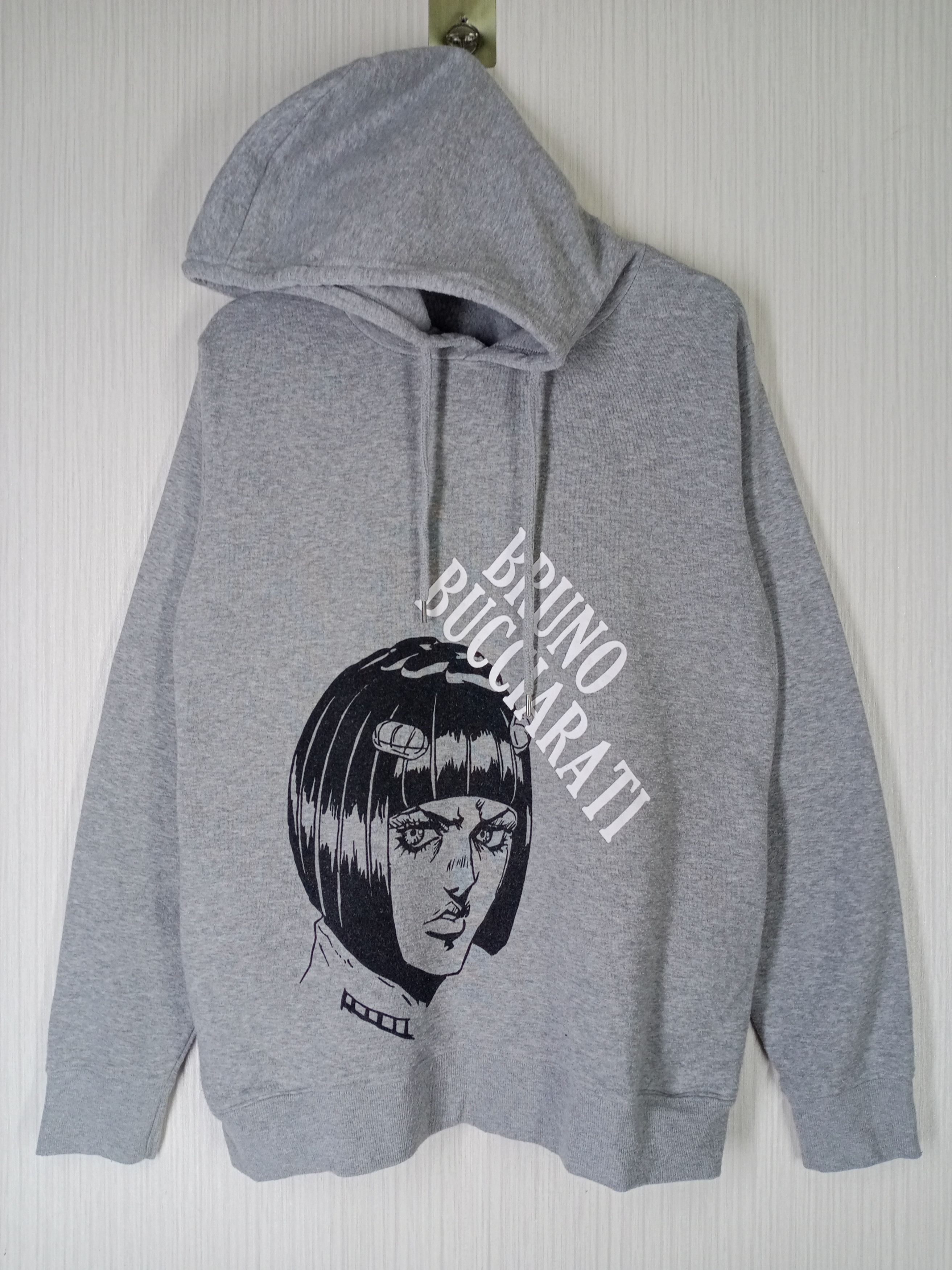 Anime × Cartoon Network × Japanese Brand Bruno Bucciarati JoJo's Bizarre Advanture Hoodie Size US L / EU 52-54 / 3 - 1 Thumbnail