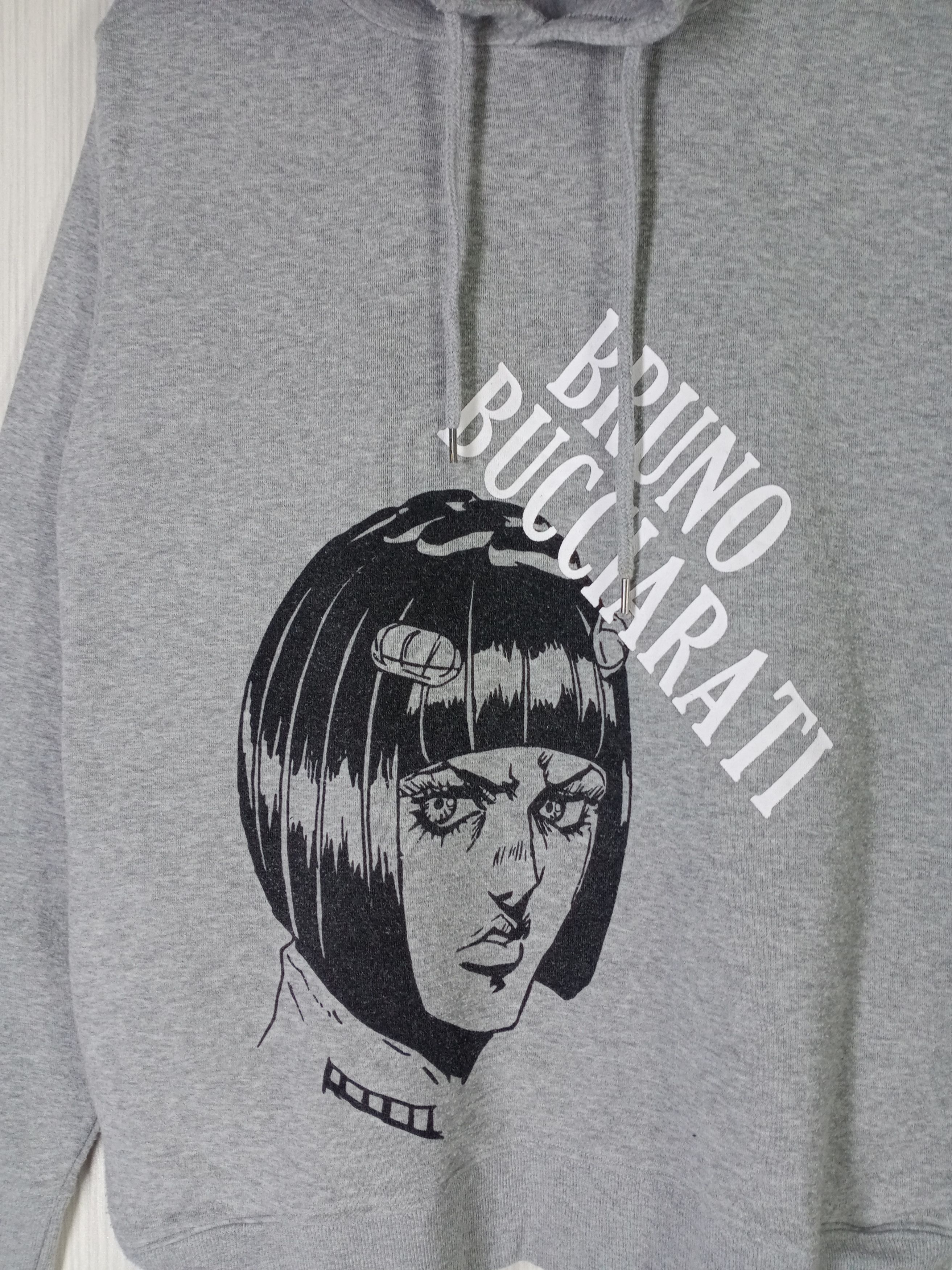 Anime × Cartoon Network × Japanese Brand Bruno Bucciarati JoJo's Bizarre Advanture Hoodie Size US L / EU 52-54 / 3 - 7 Thumbnail