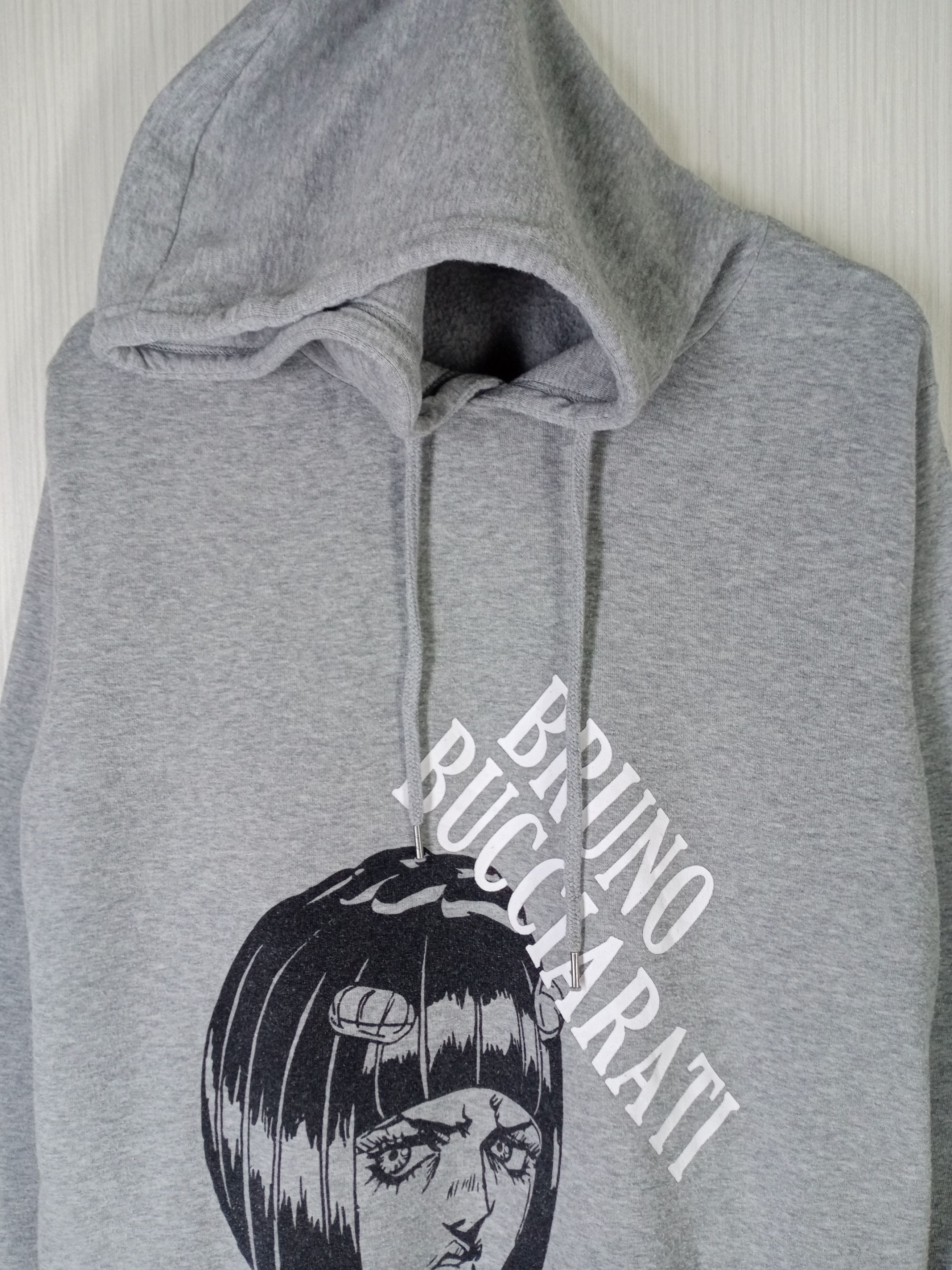 Anime × Cartoon Network × Japanese Brand Bruno Bucciarati JoJo's Bizarre Advanture Hoodie Size US L / EU 52-54 / 3 - 4 Thumbnail