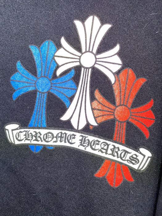 Chrome Hearts Chrome hearts Multi Color Cross Cemetery Hoodie