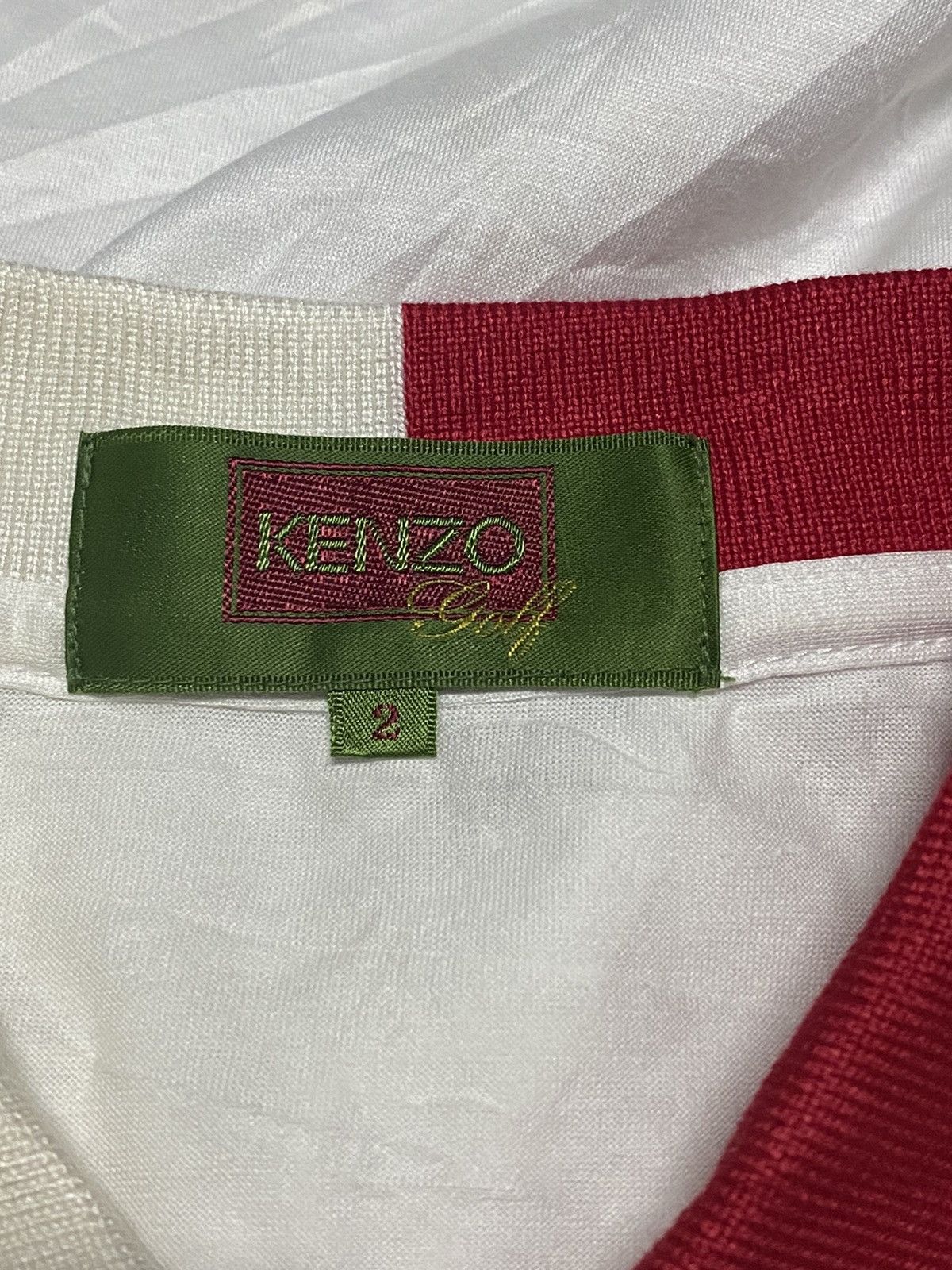 Kenzo Kenzo Floral Golf Long Sleeve Shirt Size US M / EU 48-50 / 2 - 5 Thumbnail