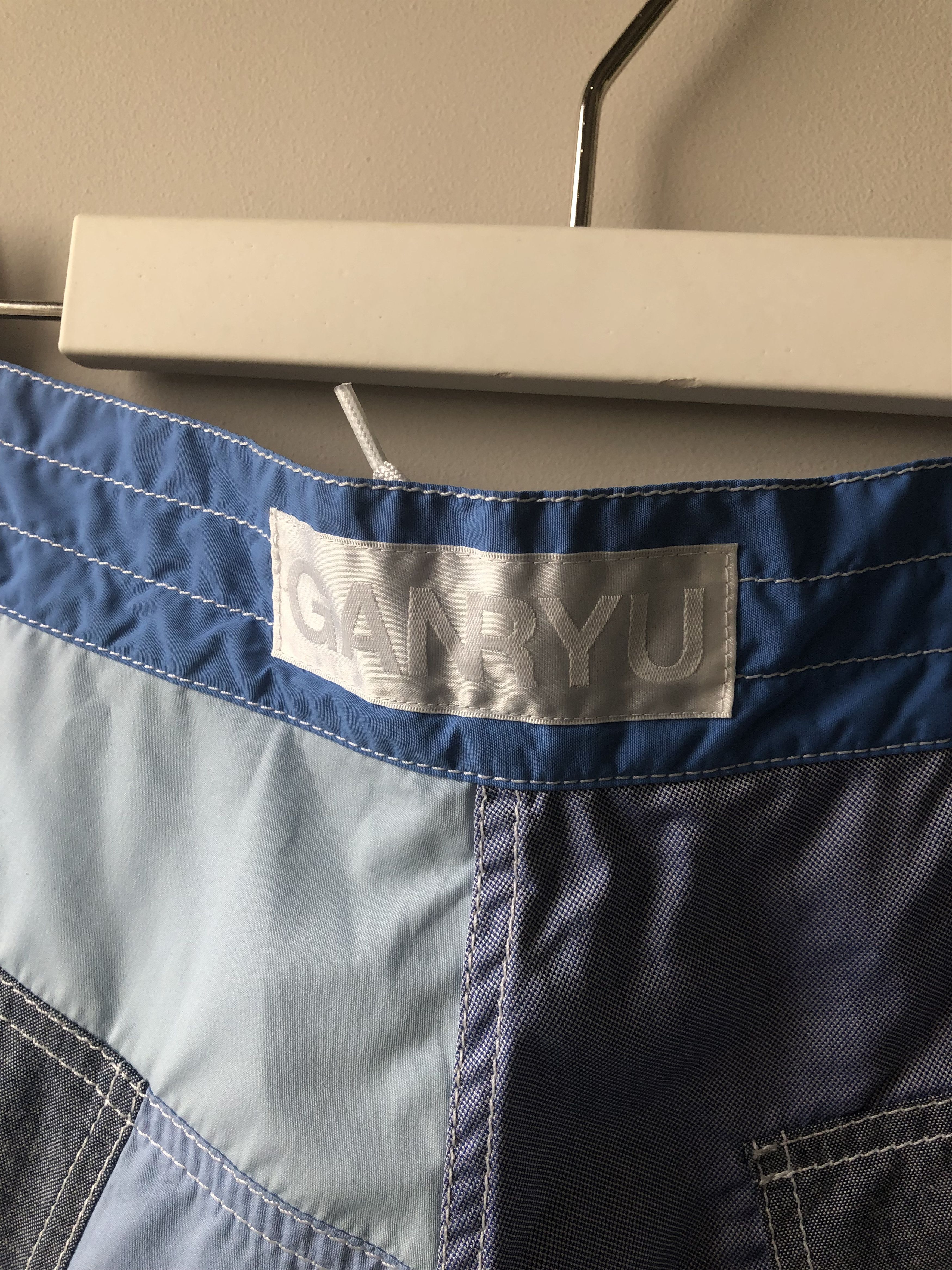 Ganryu FINAL DROP! Ganryu Patchwork Swim Shorts Size US 30 / EU 46 - 3 Thumbnail