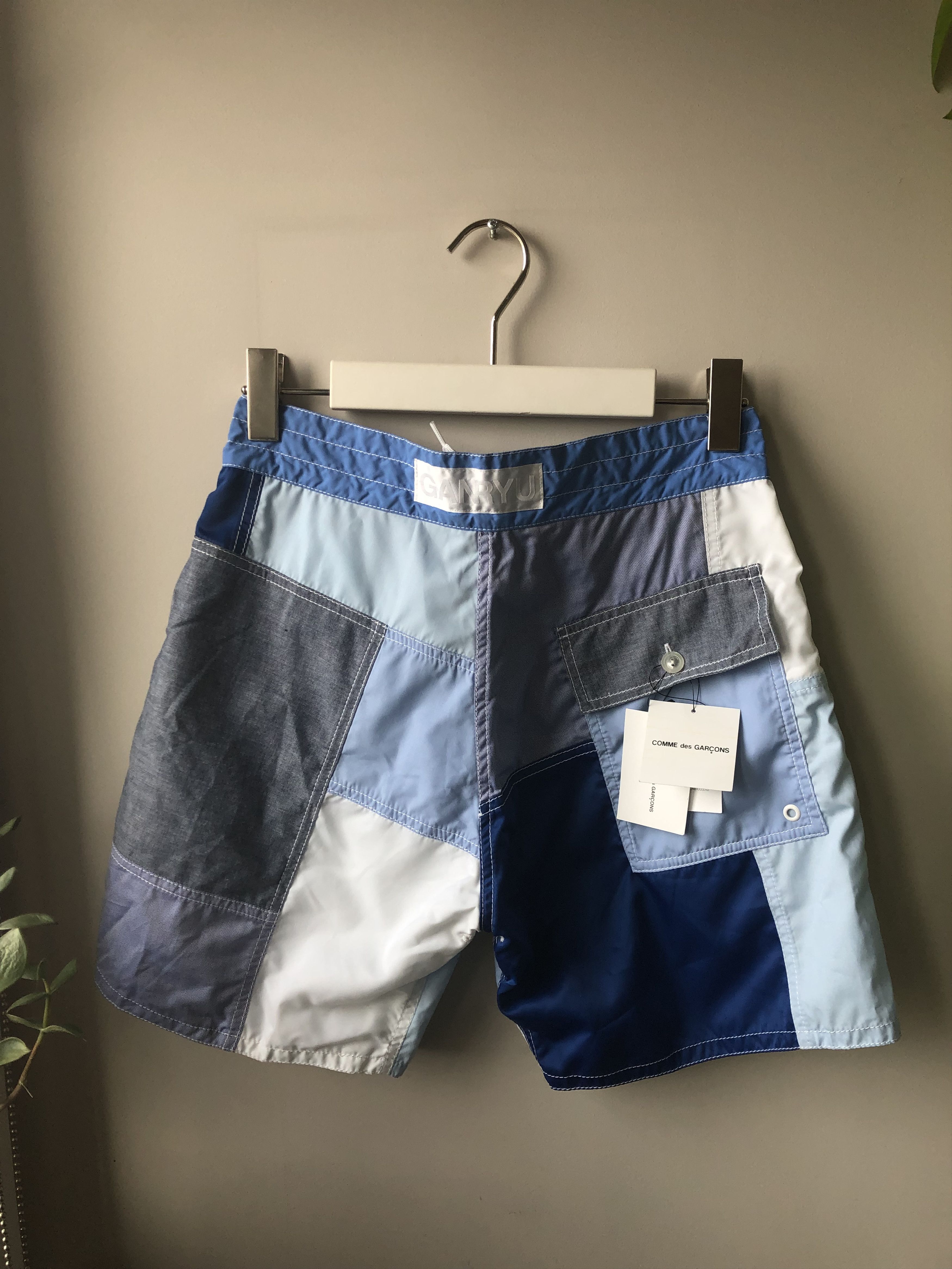 Ganryu FINAL DROP! Ganryu Patchwork Swim Shorts Size US 30 / EU 46 - 2 Thumbnail