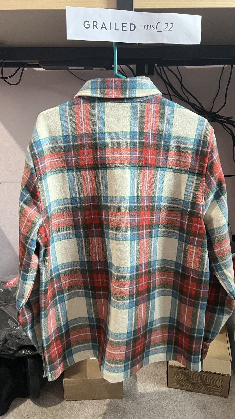 Kith KITH CHECK PLAID GINZA - BERGAMOT | Grailed