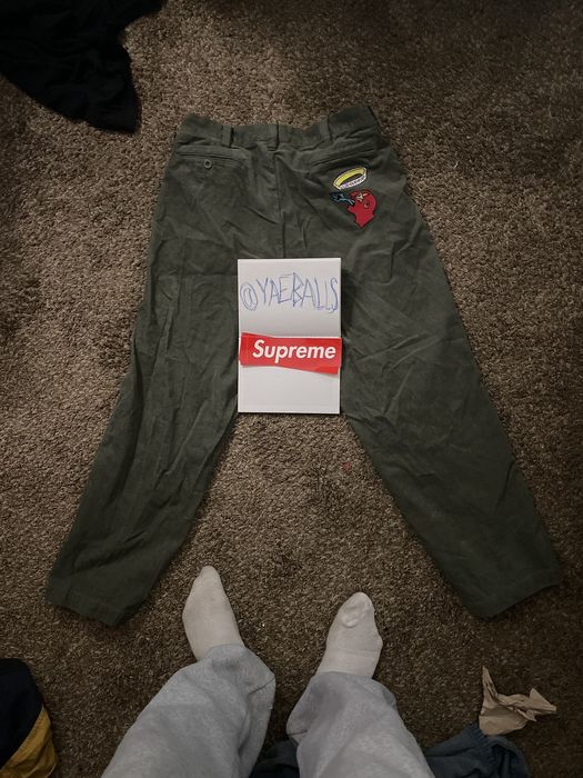 Supreme SUPREME GONZ CORDUROY CHINO PANT | Grailed