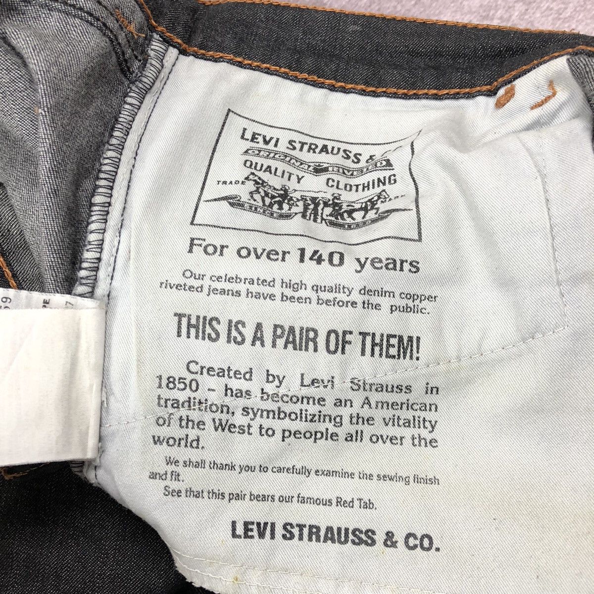 Levi's Vintage Levi’s Jeans Pants 33x32 Size US 33 - 8 Thumbnail