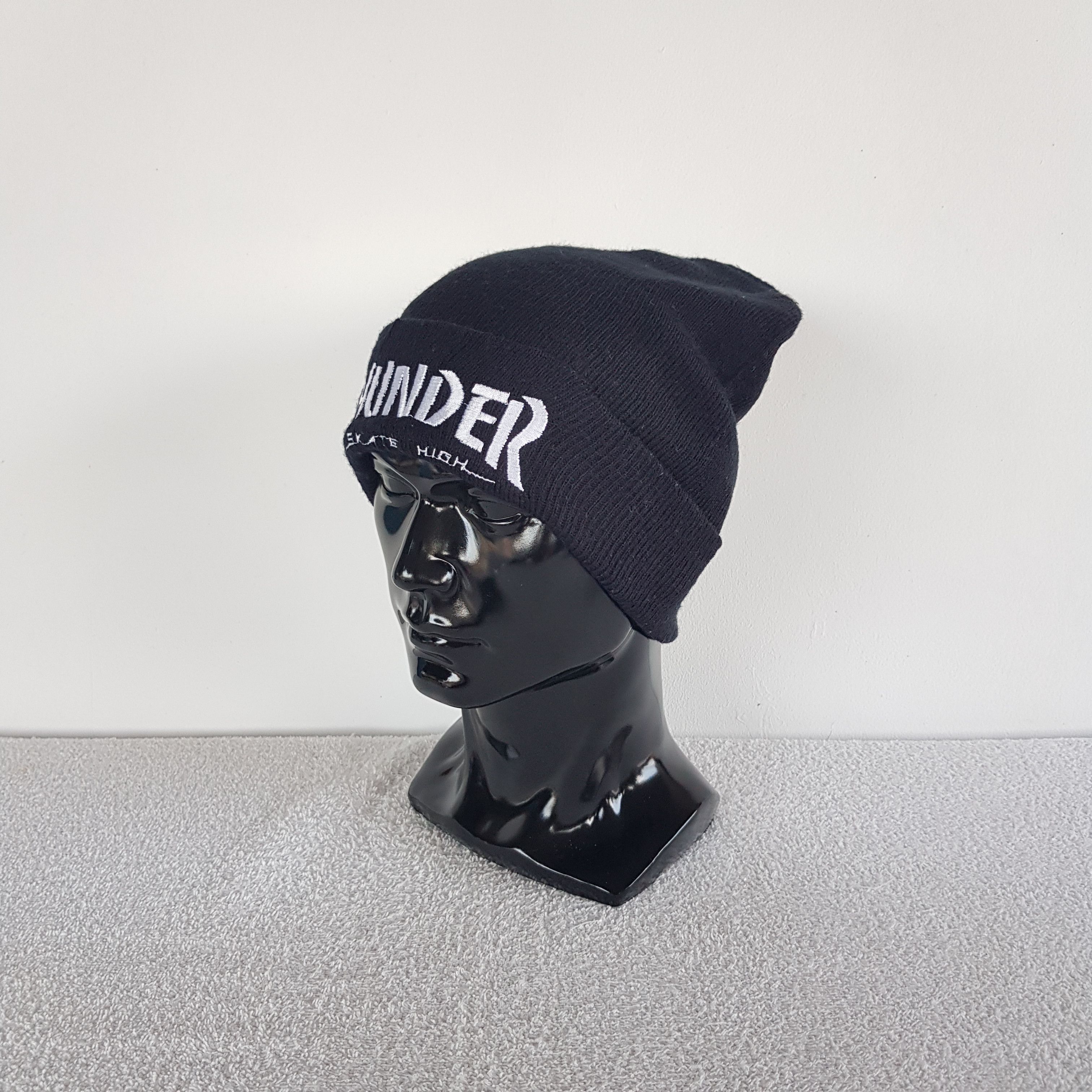 Japanese Brand Thunder Skate High Beanie Snow Cap Japanese Hats Size ONE SIZE - 2 Thumbnail