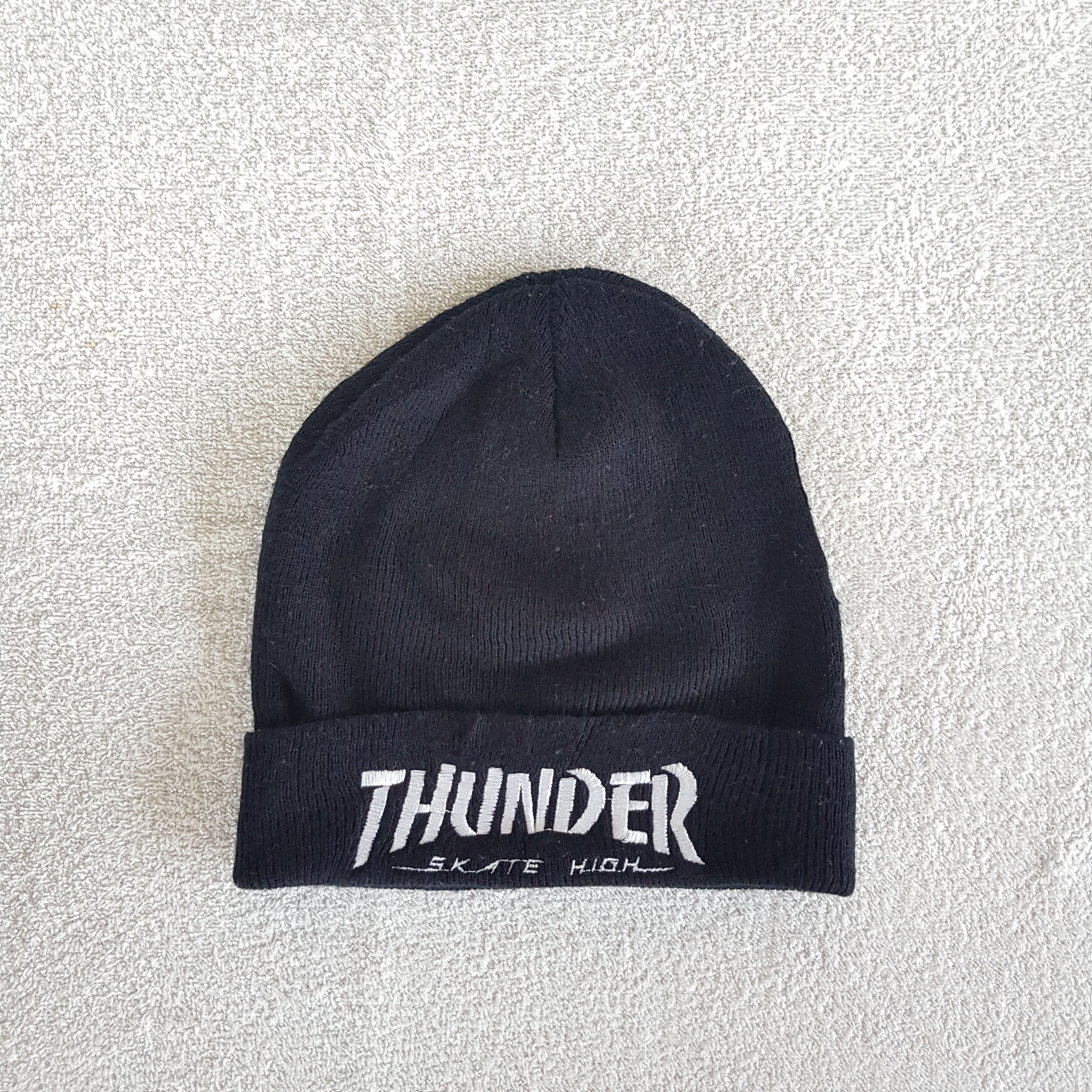 Japanese Brand Thunder Skate High Beanie Snow Cap Japanese Hats Size ONE SIZE - 5 Thumbnail