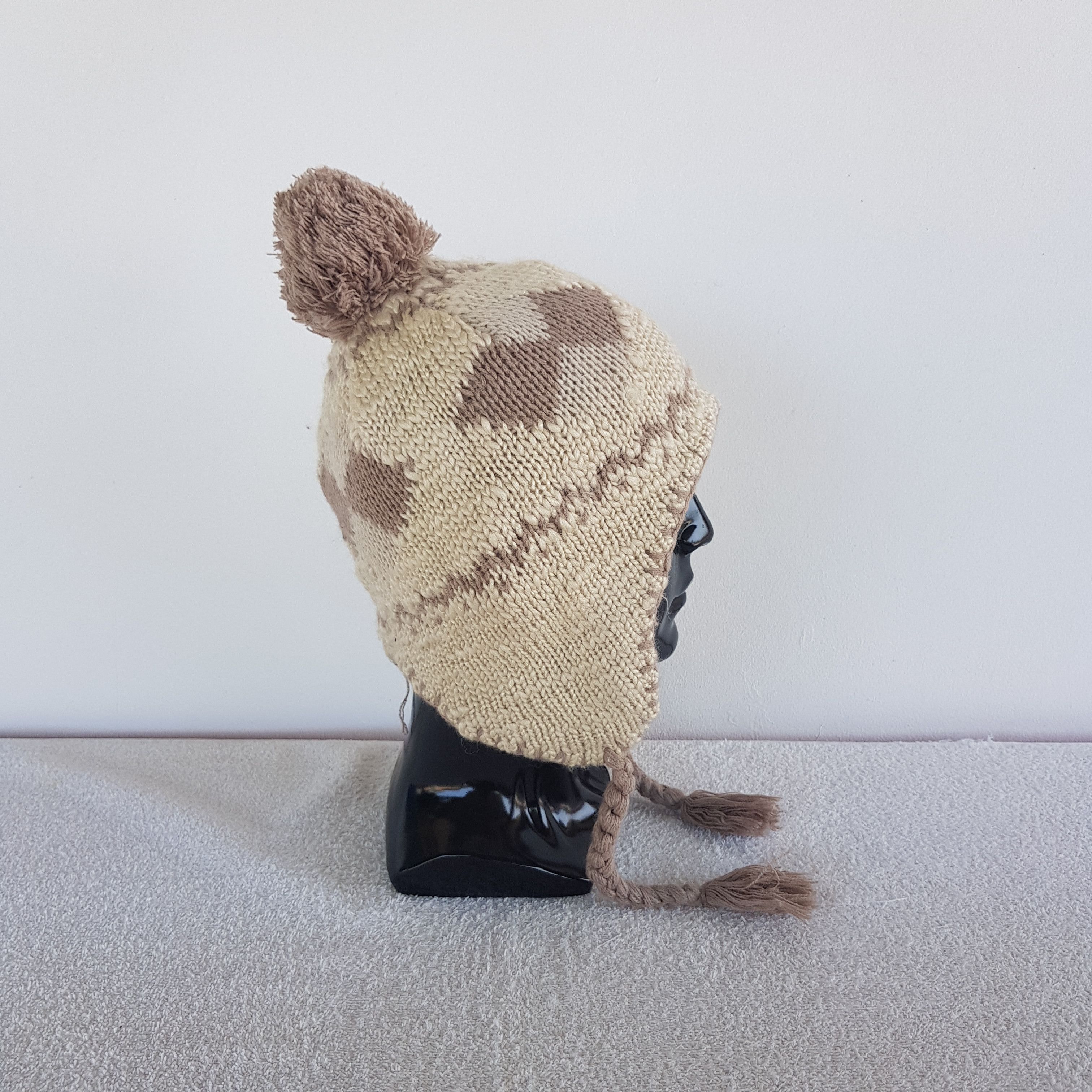 Japanese Brand Unknown Japanese Earflap Beanie Snow Cap Earflap Hats Size ONE SIZE - 3 Thumbnail
