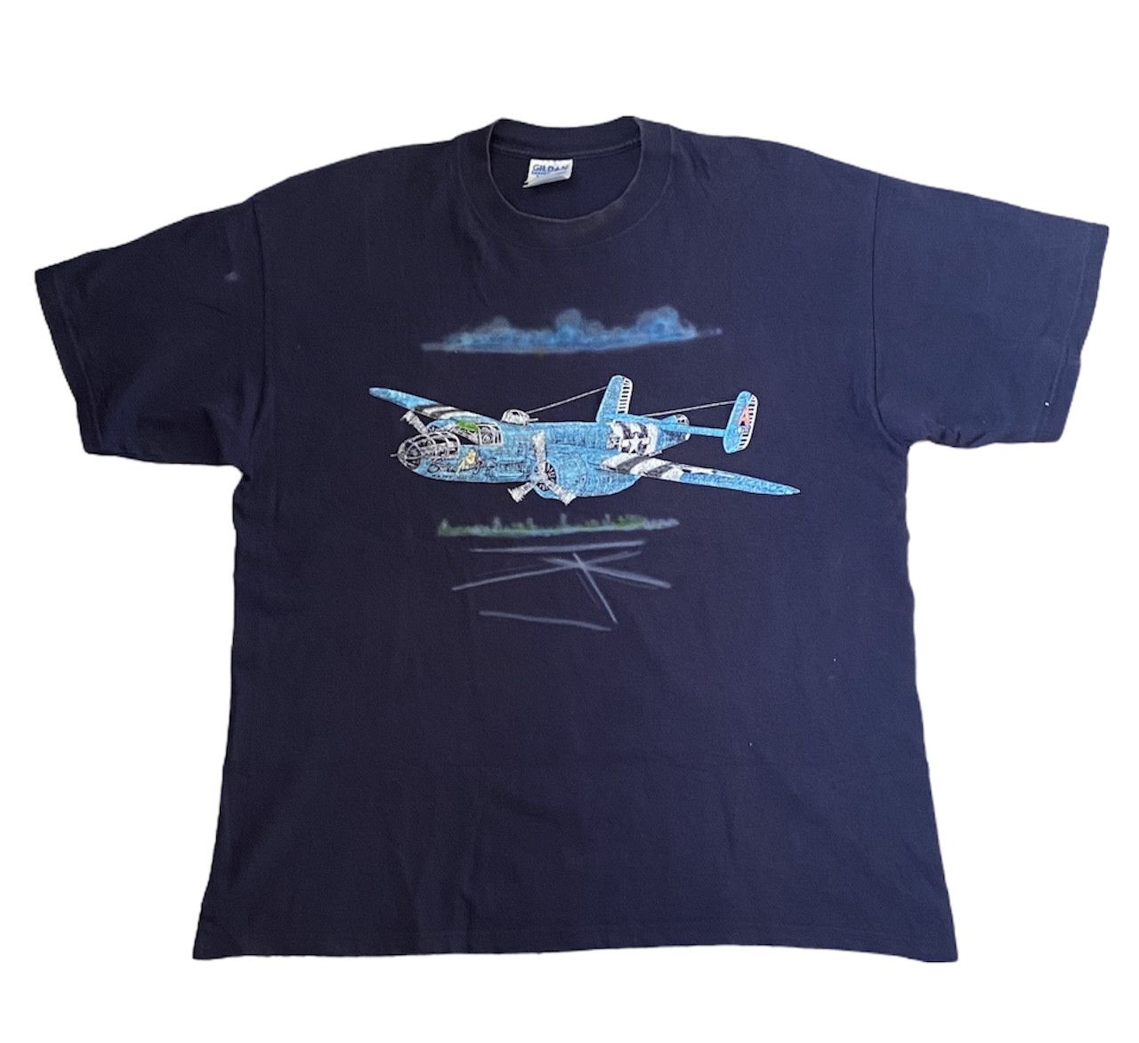 Vintage 🏁 Flight Air T-Shirt 🏁 | Grailed