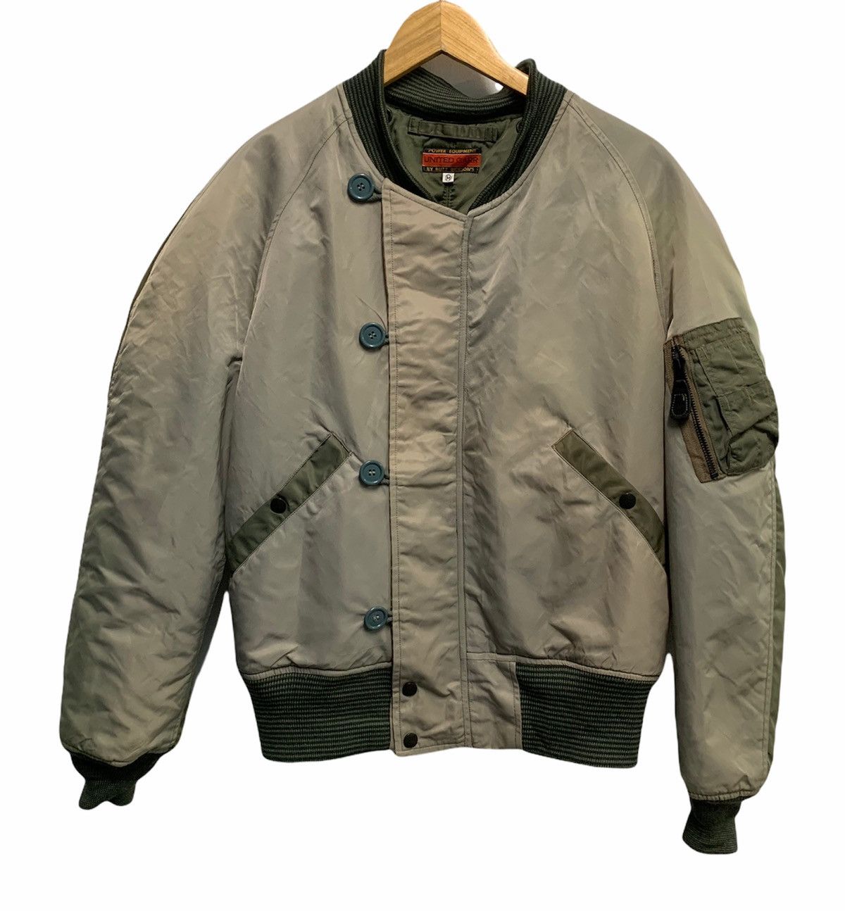 Buzz Rickson's × Toyo Enterprises 🇯🇵 80’s Flying MA-1 Bomber Jacket Size US M / EU 48-50 / 2 - 1 Thumbnail