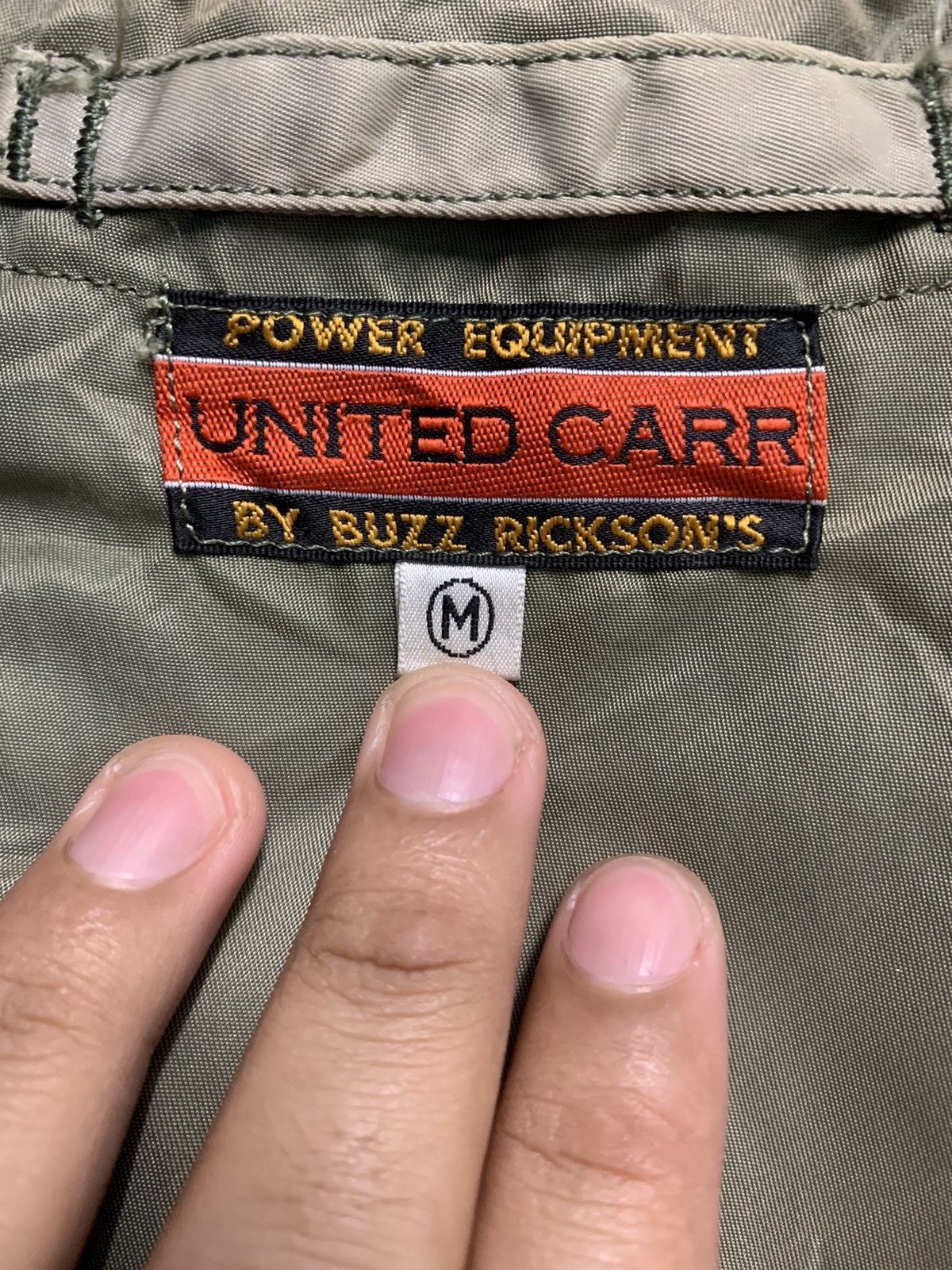Buzz Rickson's × Toyo Enterprises 🇯🇵 80’s Flying MA-1 Bomber Jacket Size US M / EU 48-50 / 2 - 8 Thumbnail