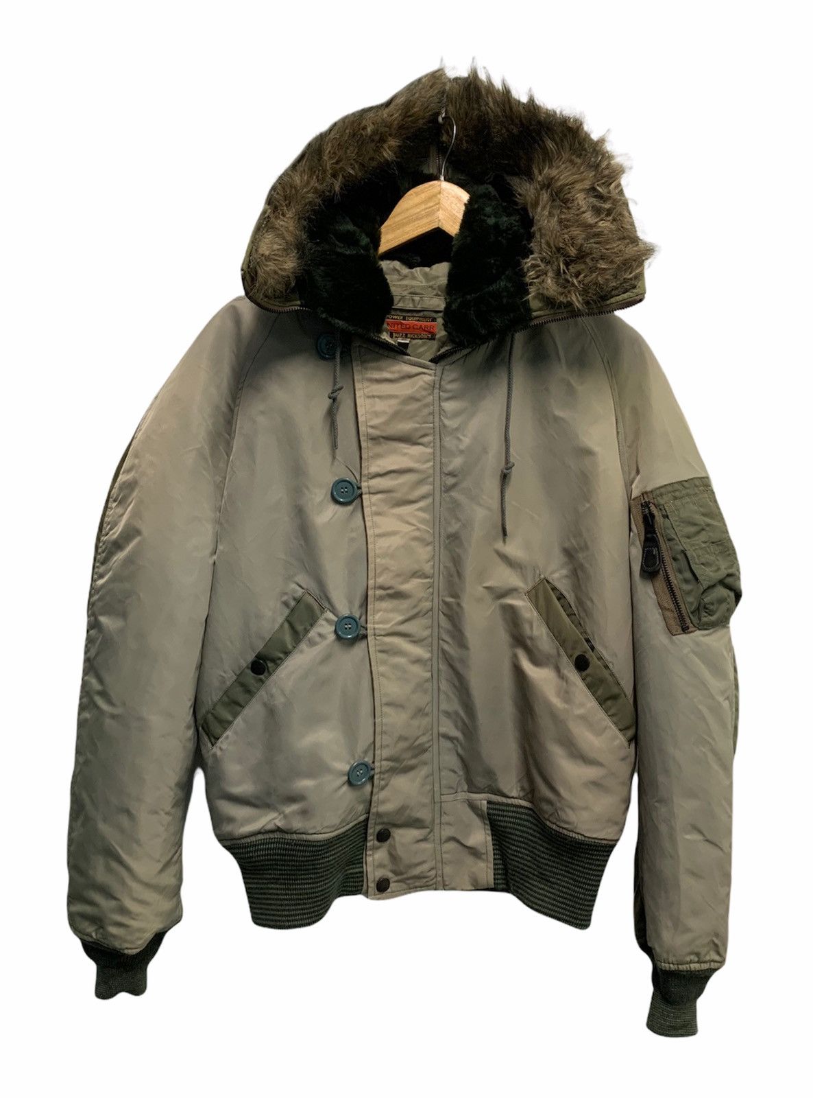 Buzz Rickson's × Toyo Enterprises 🇯🇵 80’s Flying MA-1 Bomber Jacket Size US M / EU 48-50 / 2 - 3 Thumbnail