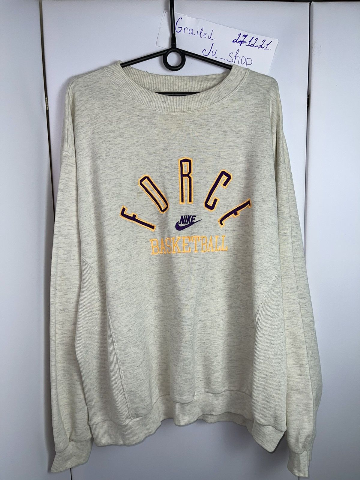 Nike vintage sweatshirt Air Force Basketball big logo