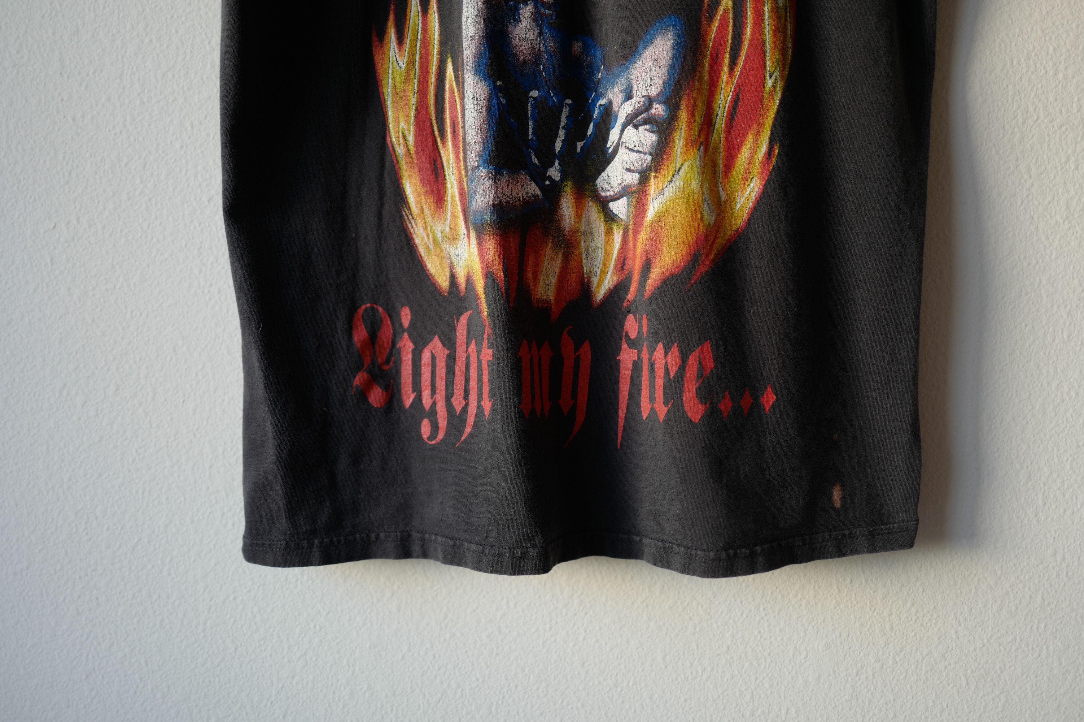 Vintage Vintage 90s The Doors - Light My Fire Tee Size US XL / EU 56 / 4 - 7 Thumbnail